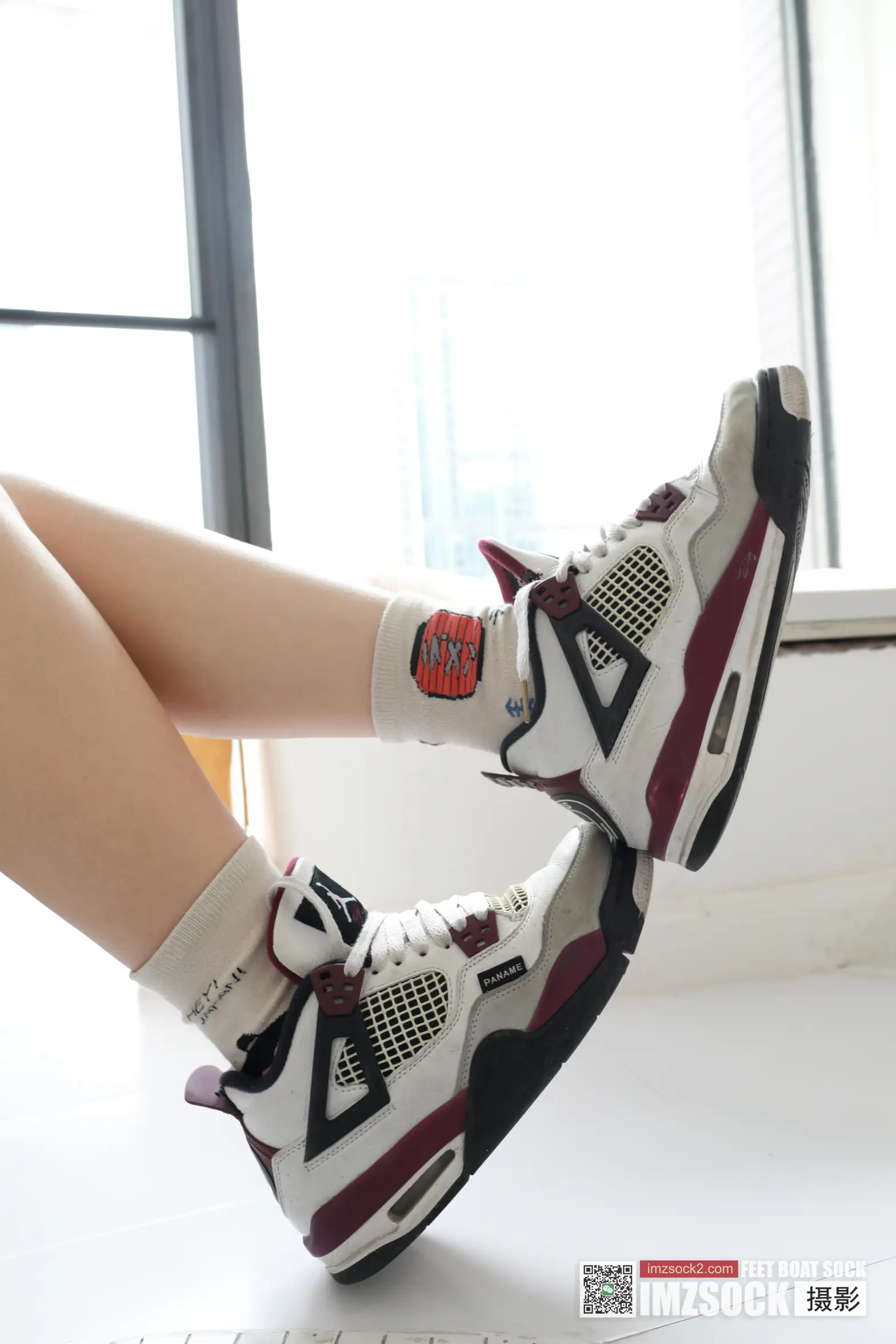 [Mzsock] Love beautiful feet NO.088 wheat#[74P]-1