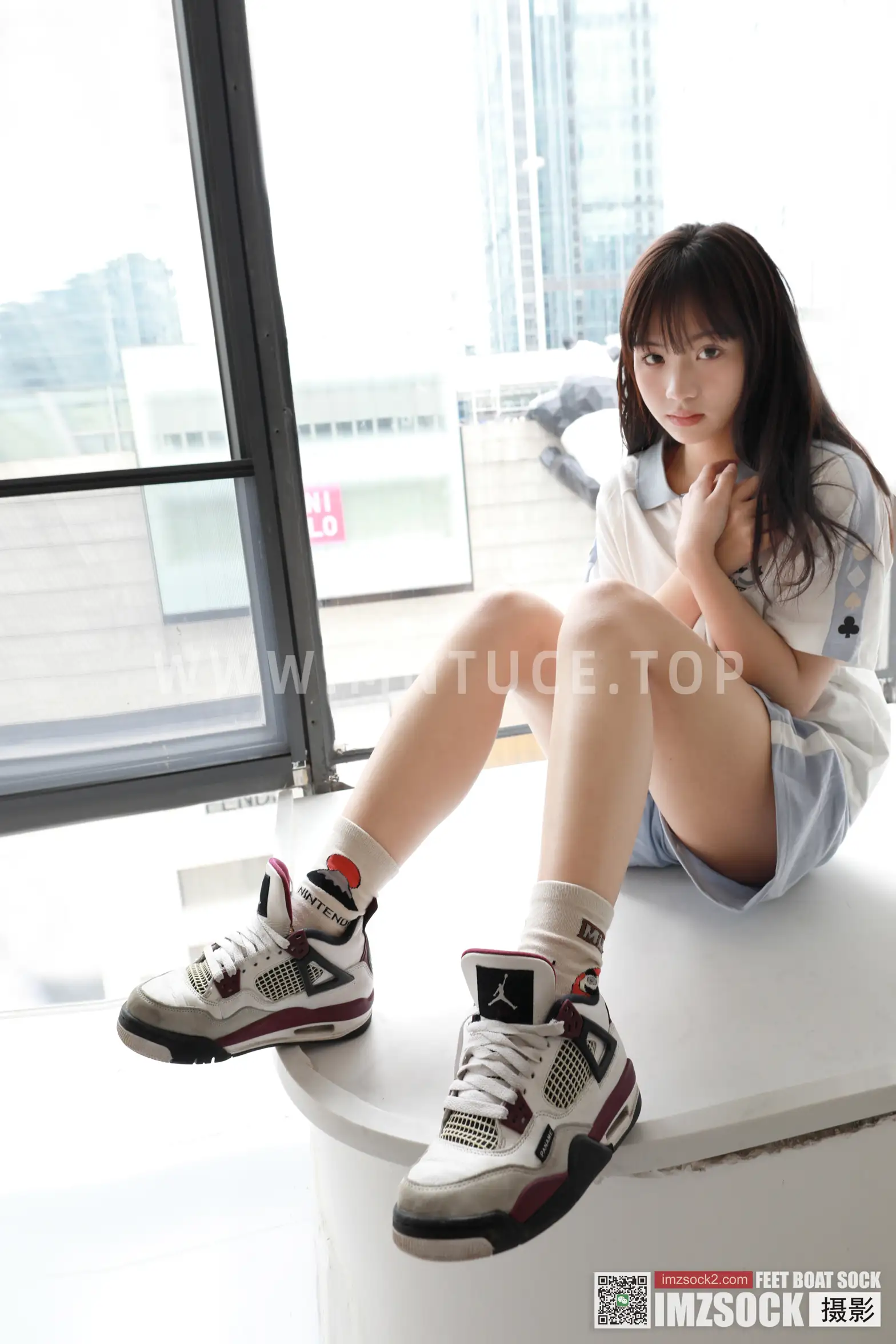 [Mzsock] Love beautiful feet NO.088 wheat#[74P]-2
