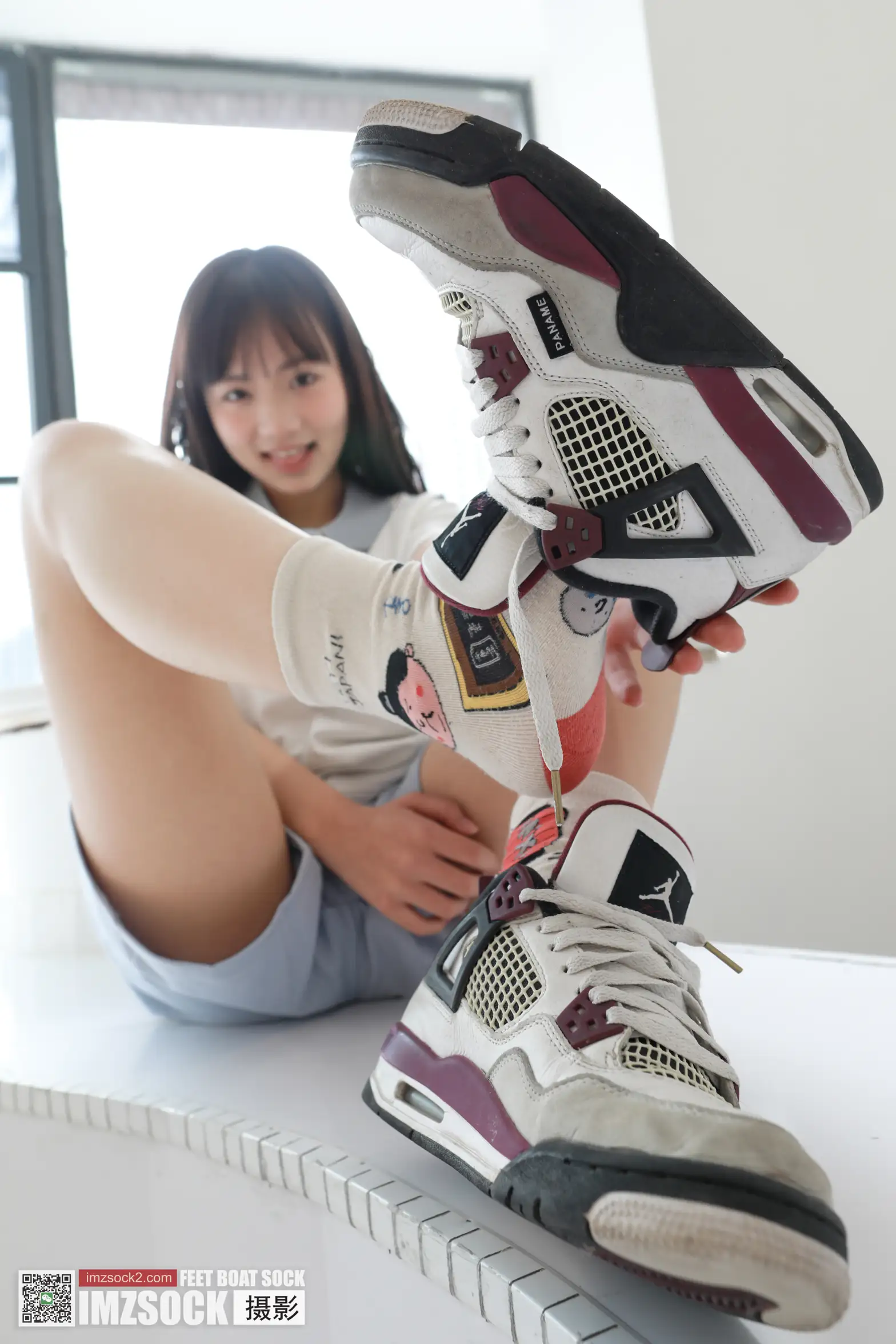 [Mzsock] Love beautiful feet NO.088 wheat#[74P]-6