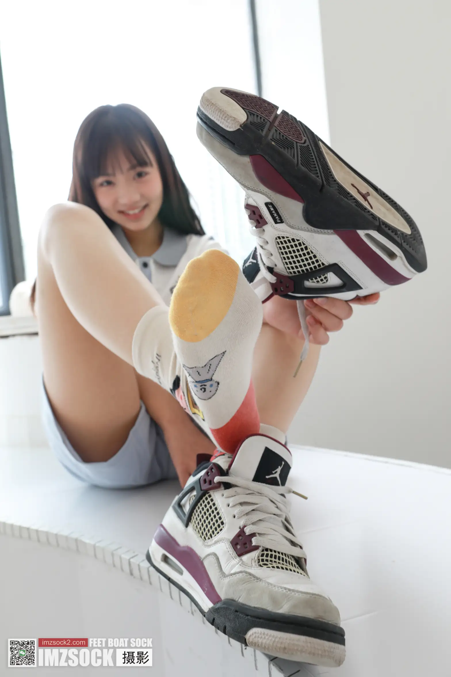 [Mzsock] Love beautiful feet NO.088 wheat#[74P]-7