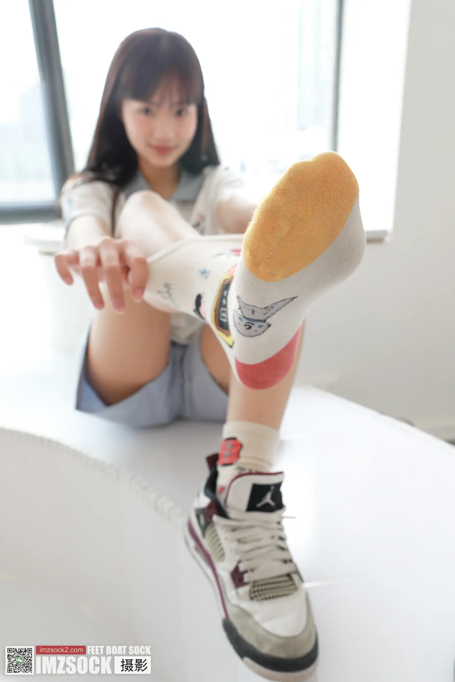 [Mzsock] Love beautiful feet NO.088 wheat#[74P]-8
