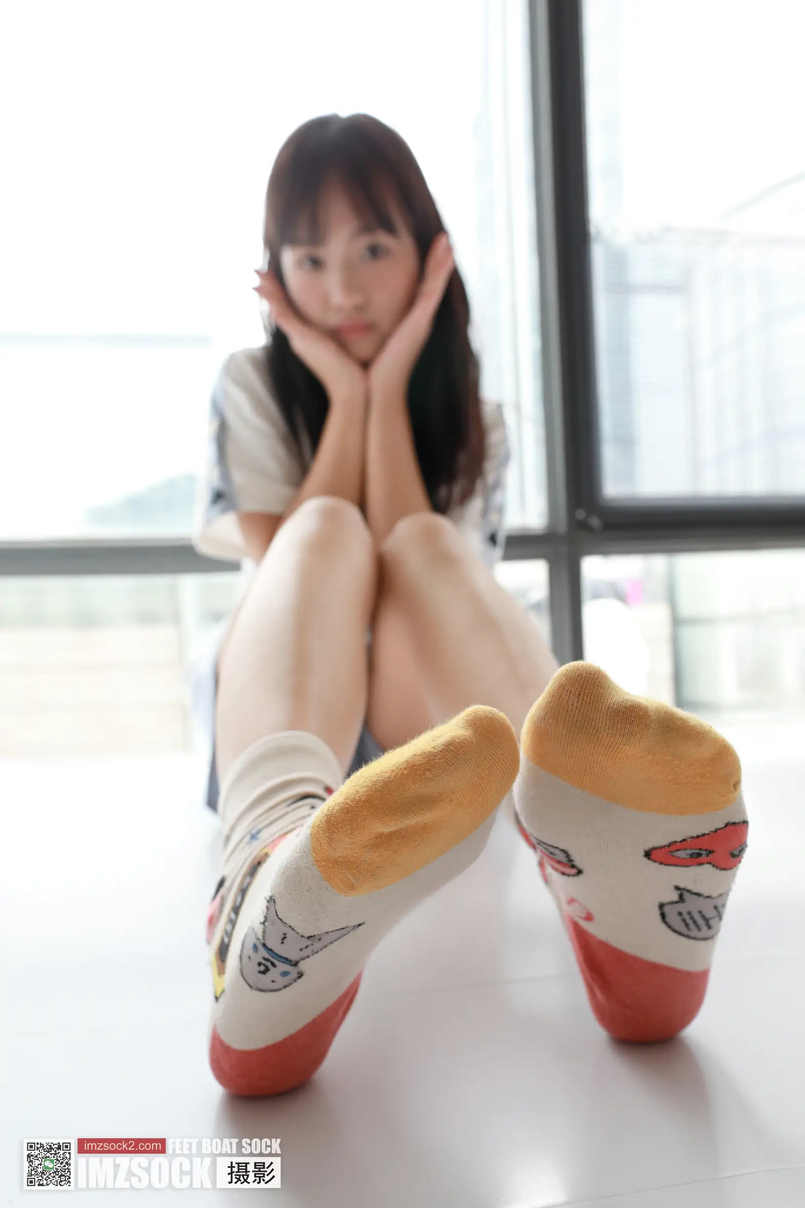 [Mzsock] Love beautiful feet NO.088 wheat#[74P]-7