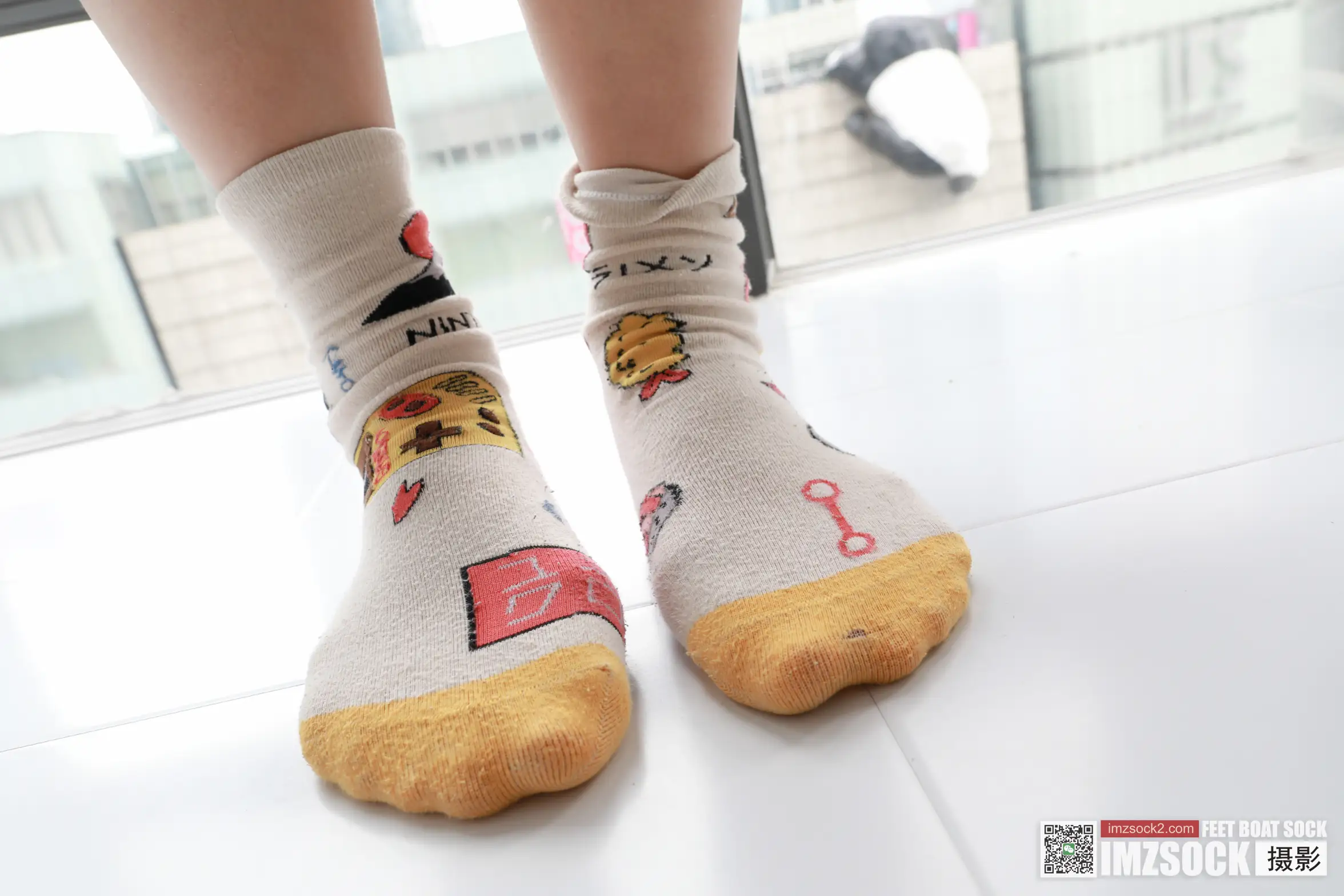 [Mzsock] Love beautiful feet NO.088 wheat#[74P]-8