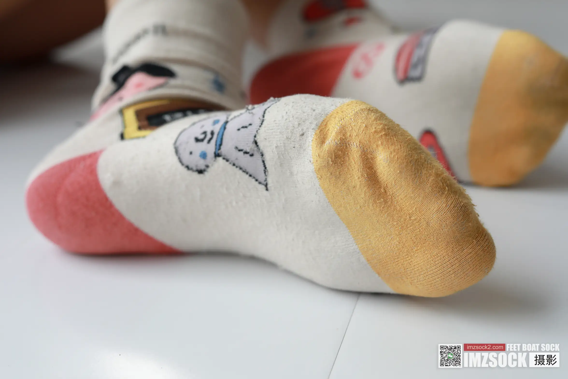 [Mzsock] Love beautiful feet NO.088 wheat#[74P]-5