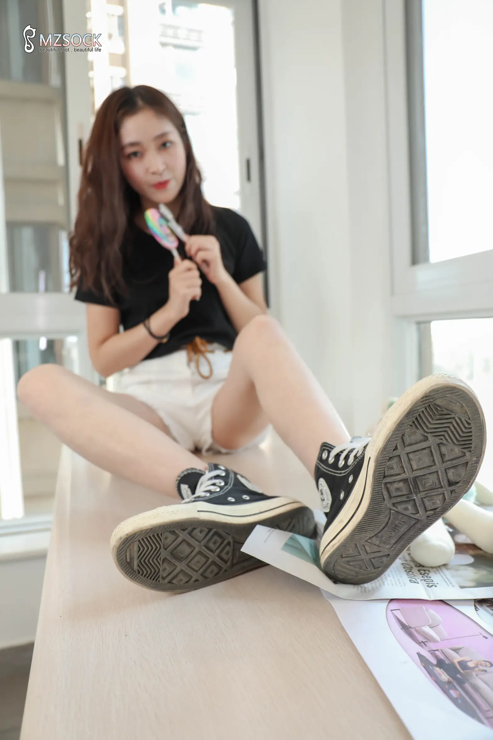 [Mzsock] Love beautiful feet NO.167 Qiqi#[74P]-3