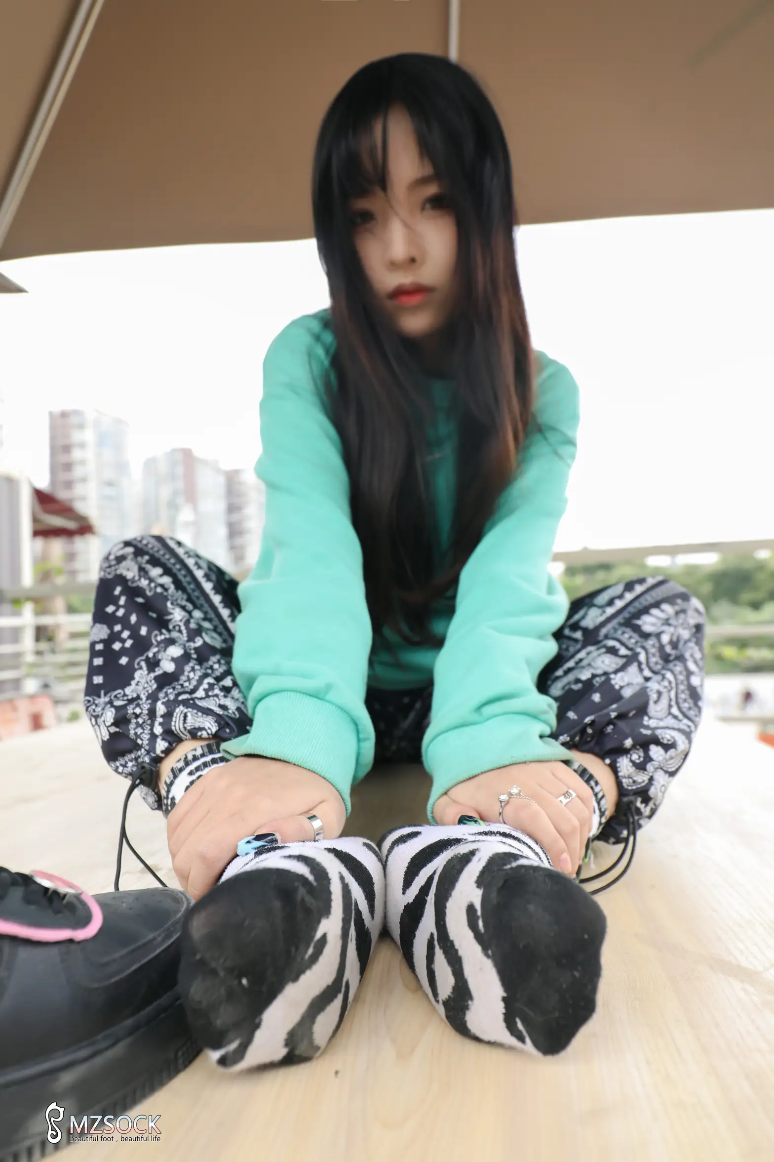 [Mzsock] Love beautiful feet NO.163 ella#[74P]-8