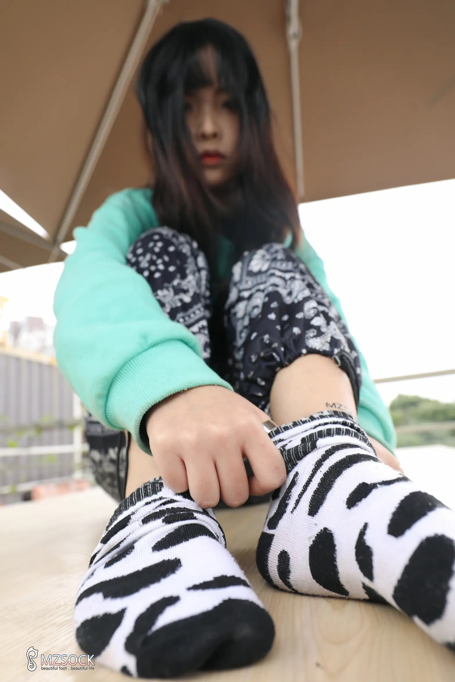 [Mzsock] Love beautiful feet NO.163 ella#[74P]-6
