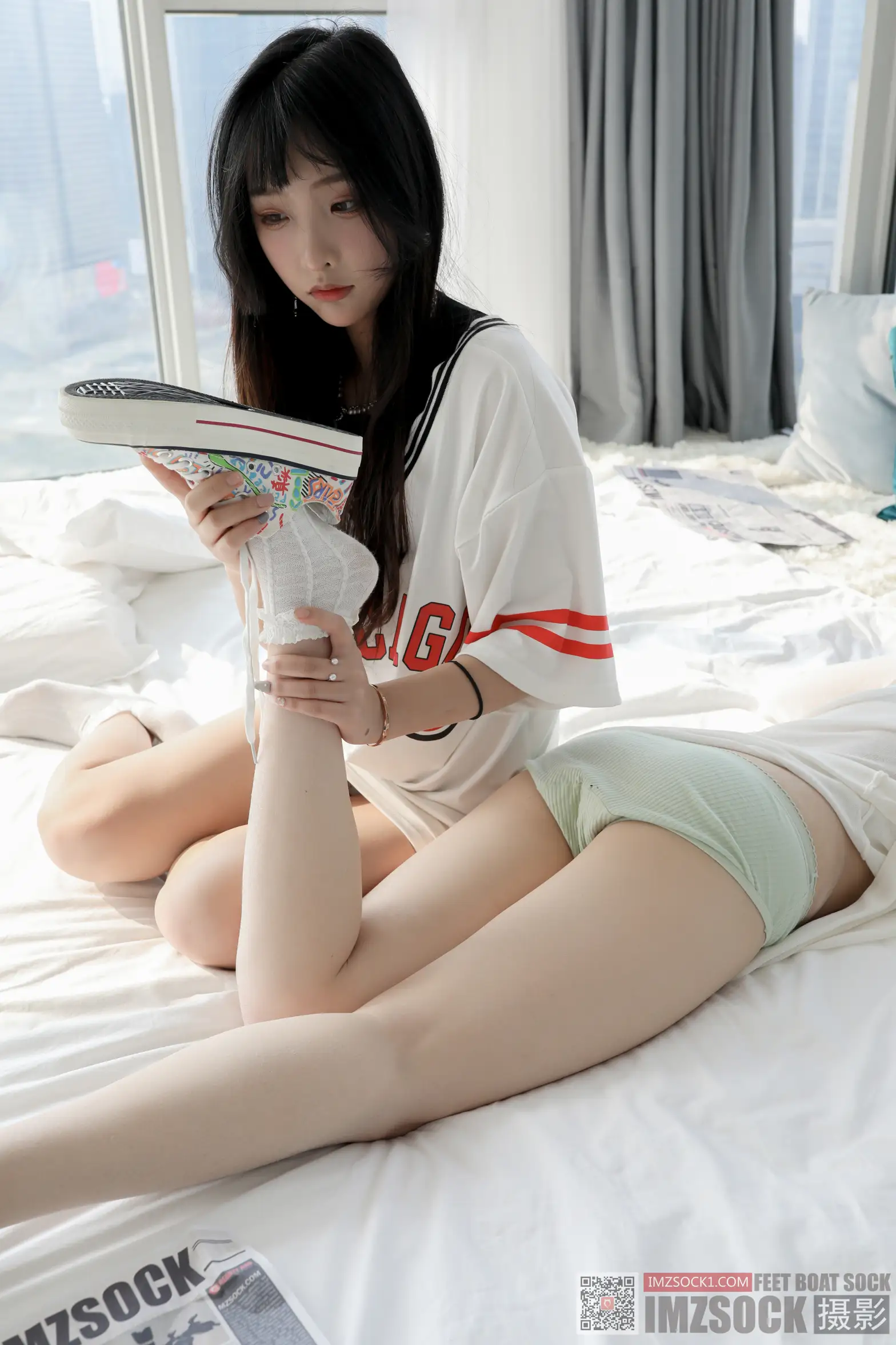 [Mzsock] Love beautiful feet NO.176 Meng Qi#[74P]-2