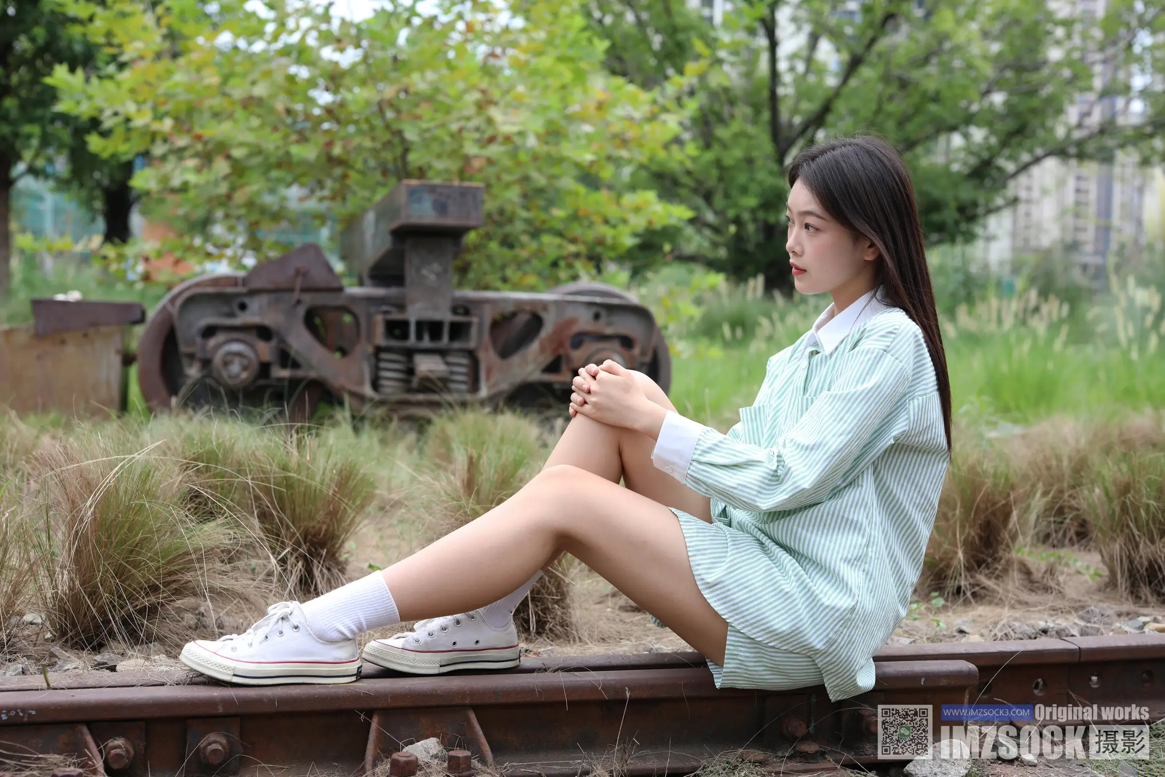 [Mzsock] Love beautiful feet NO.243 coriander#[74P]-2