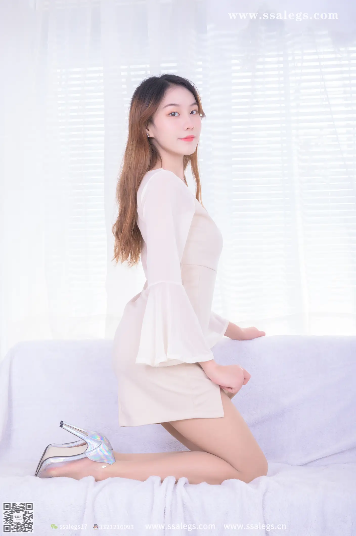 [Mzsock] NO.445 Susu simply wears open crotch (Part 1) silk club#[126P]-4