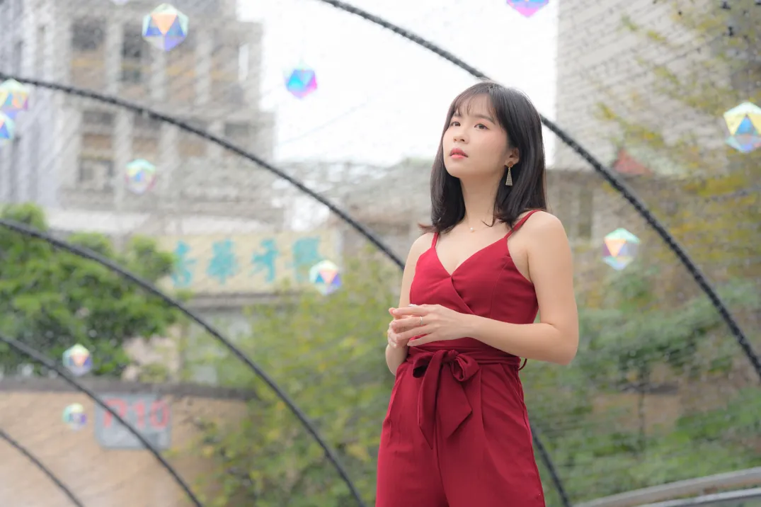 [Mzsock] NO.217 YoYo elegant jumpsuit with high heels street photography#[105P]-1