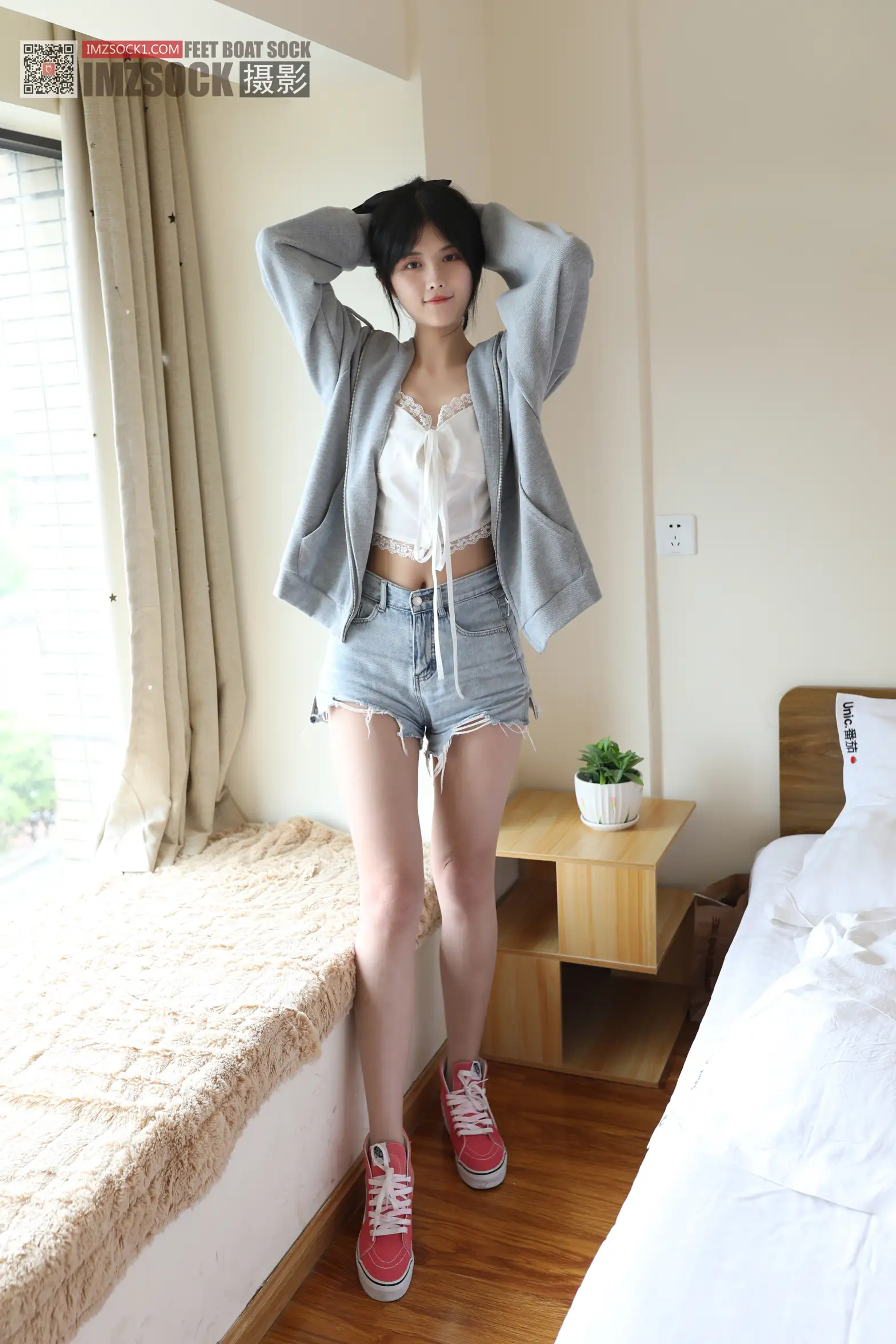 [Mzsock] Love beautiful feet NO.256 Meilin#[98P]-5