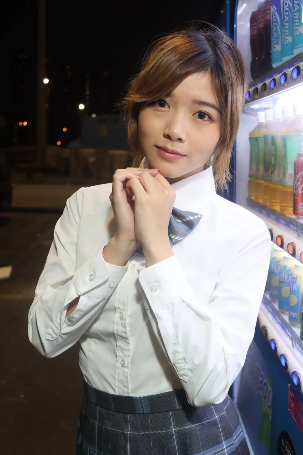 [Mzsock] NO.144 Kandi student uniform beautiful legs street photography#[105P]-1