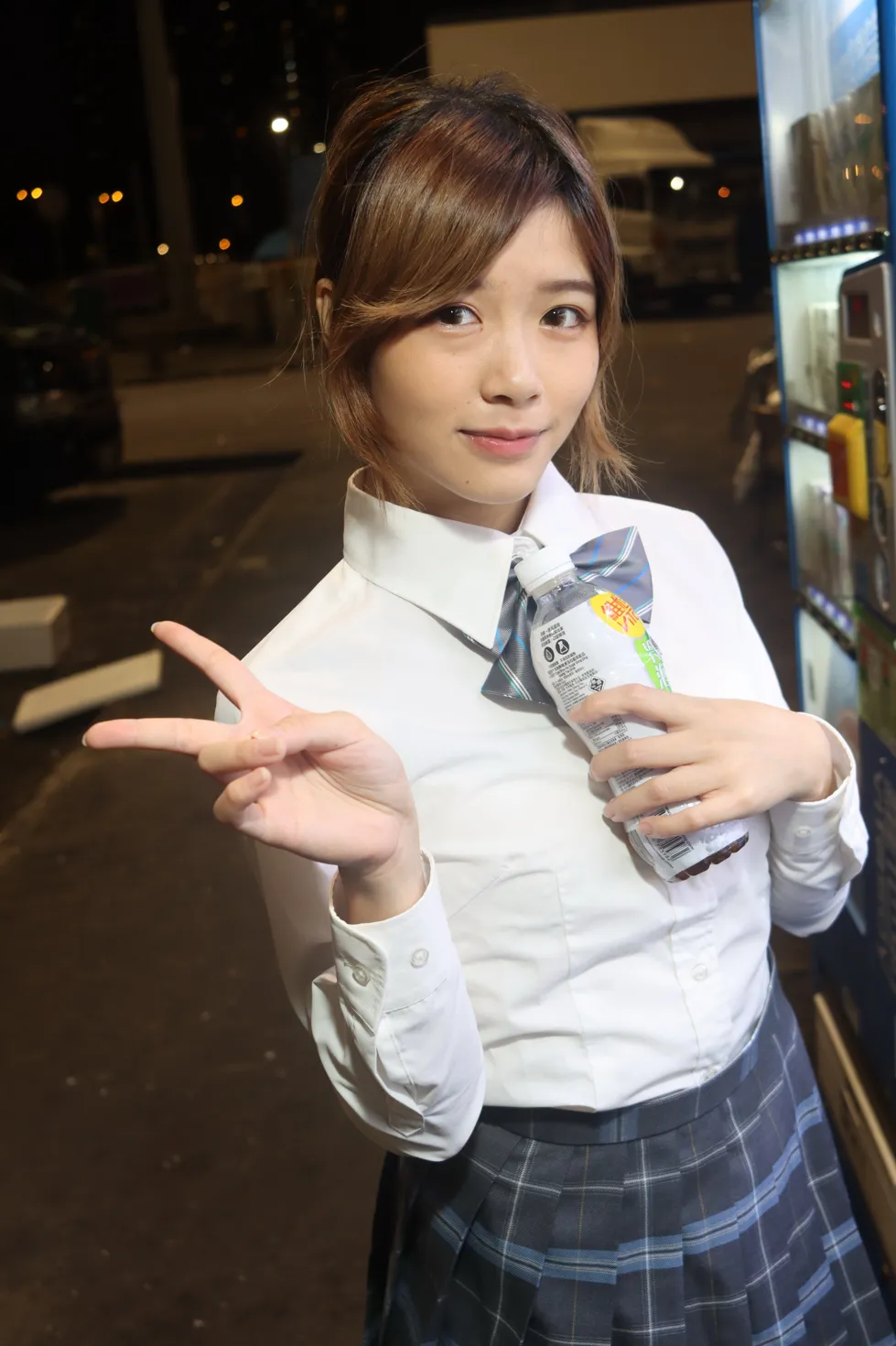 [Mzsock] NO.144 Kandi student uniform beautiful legs street photography#[105P]-4