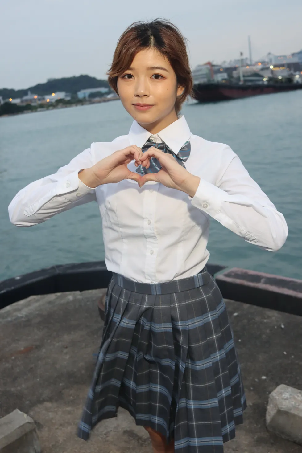[Mzsock] NO.144 Kandi student uniform beautiful legs street photography#[105P]-8