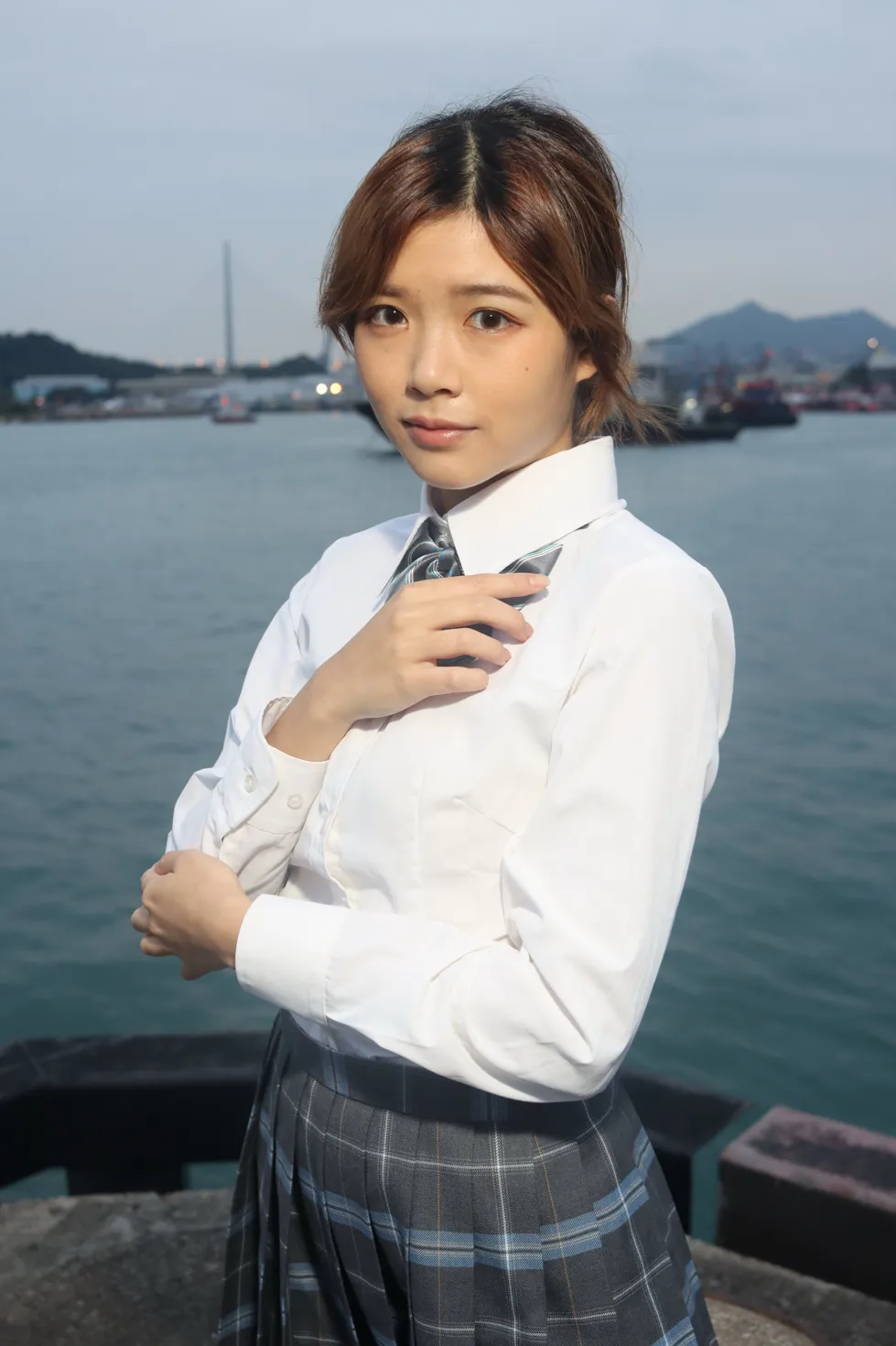 [Mzsock] NO.144 Kandi student uniform beautiful legs street photography#[105P]-10