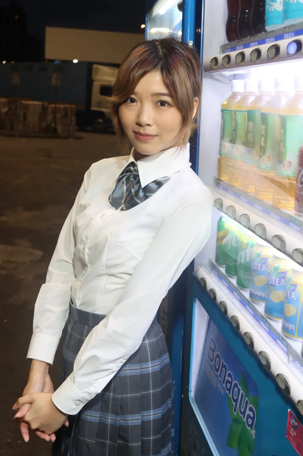 [Mzsock] NO.144 Kandi student uniform beautiful legs street photography#[105P]-4