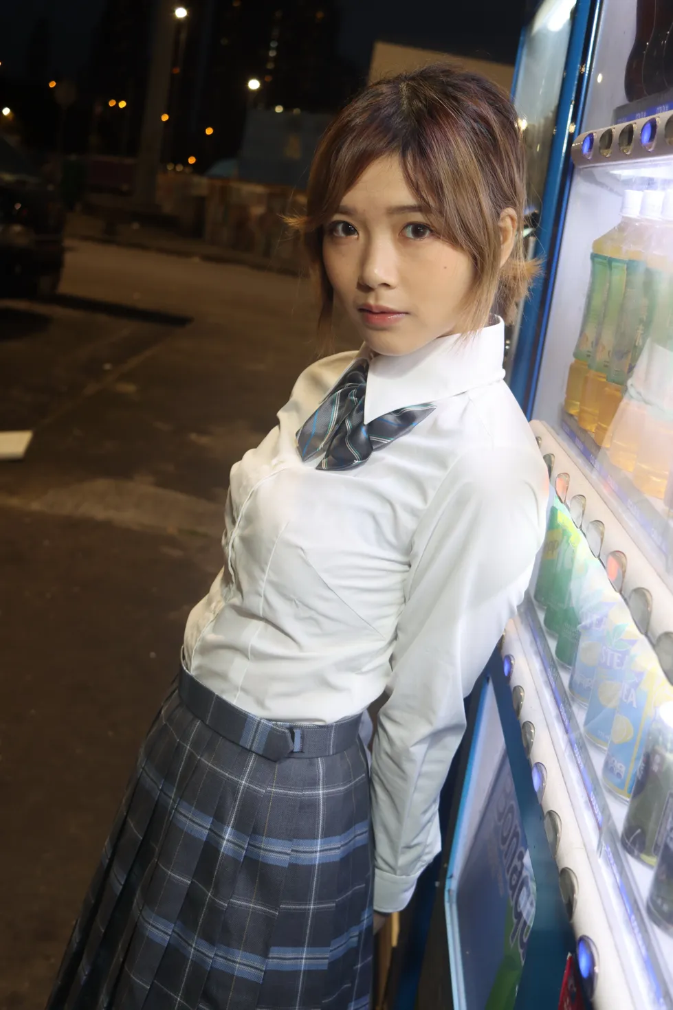 [Mzsock] NO.144 Kandi student uniform beautiful legs street photography#[105P]-5