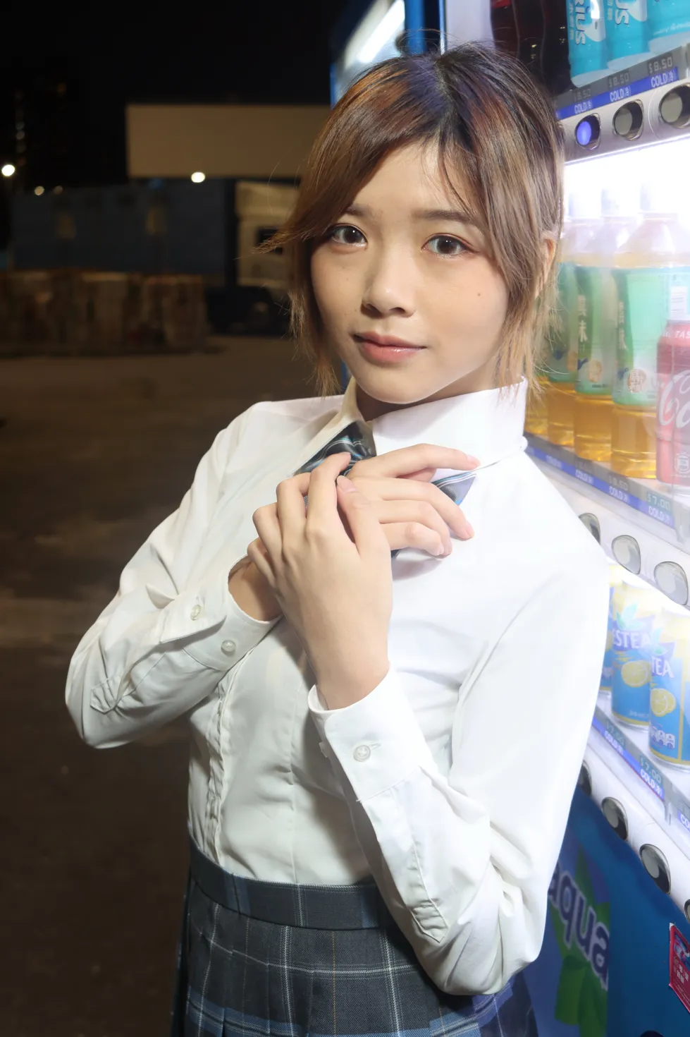[Mzsock] NO.144 Kandi student uniform beautiful legs street photography#[105P]-7