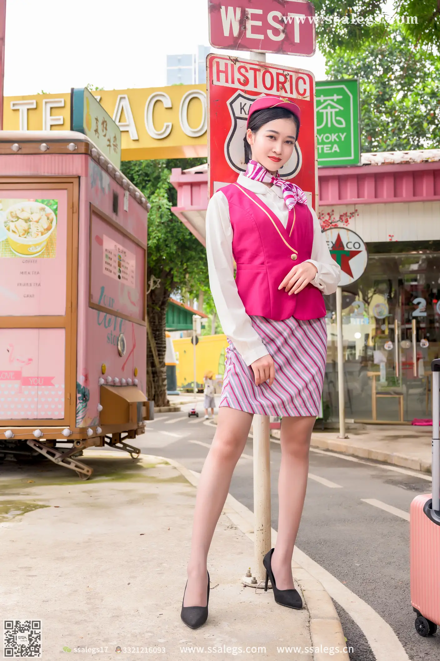 [Mzsock] NO.435 Manman, her stewardess dream (Part 1) silk club#[127P]-6
