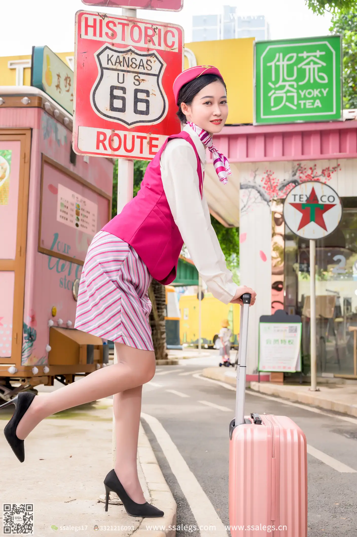 [Mzsock] NO.435 Manman, her stewardess dream (Part 1) silk club#[127P]-10