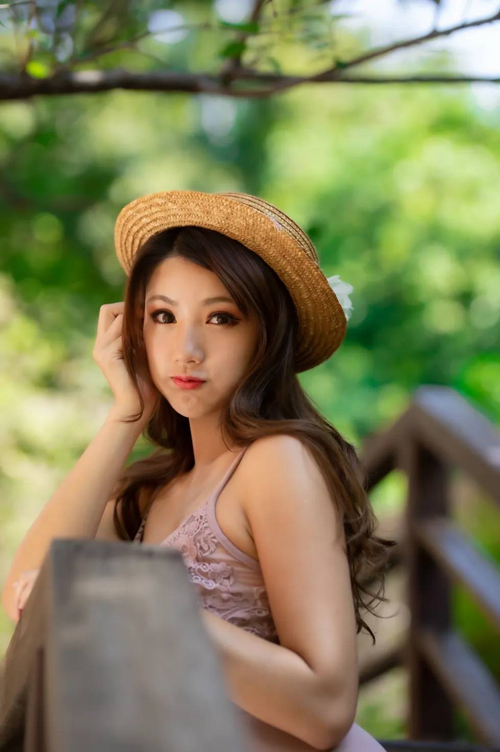 [Mzsock] NO.195 Zhang Lunzhen suspender dress and stockings with cool and beautiful legs street photography#[24P]-2