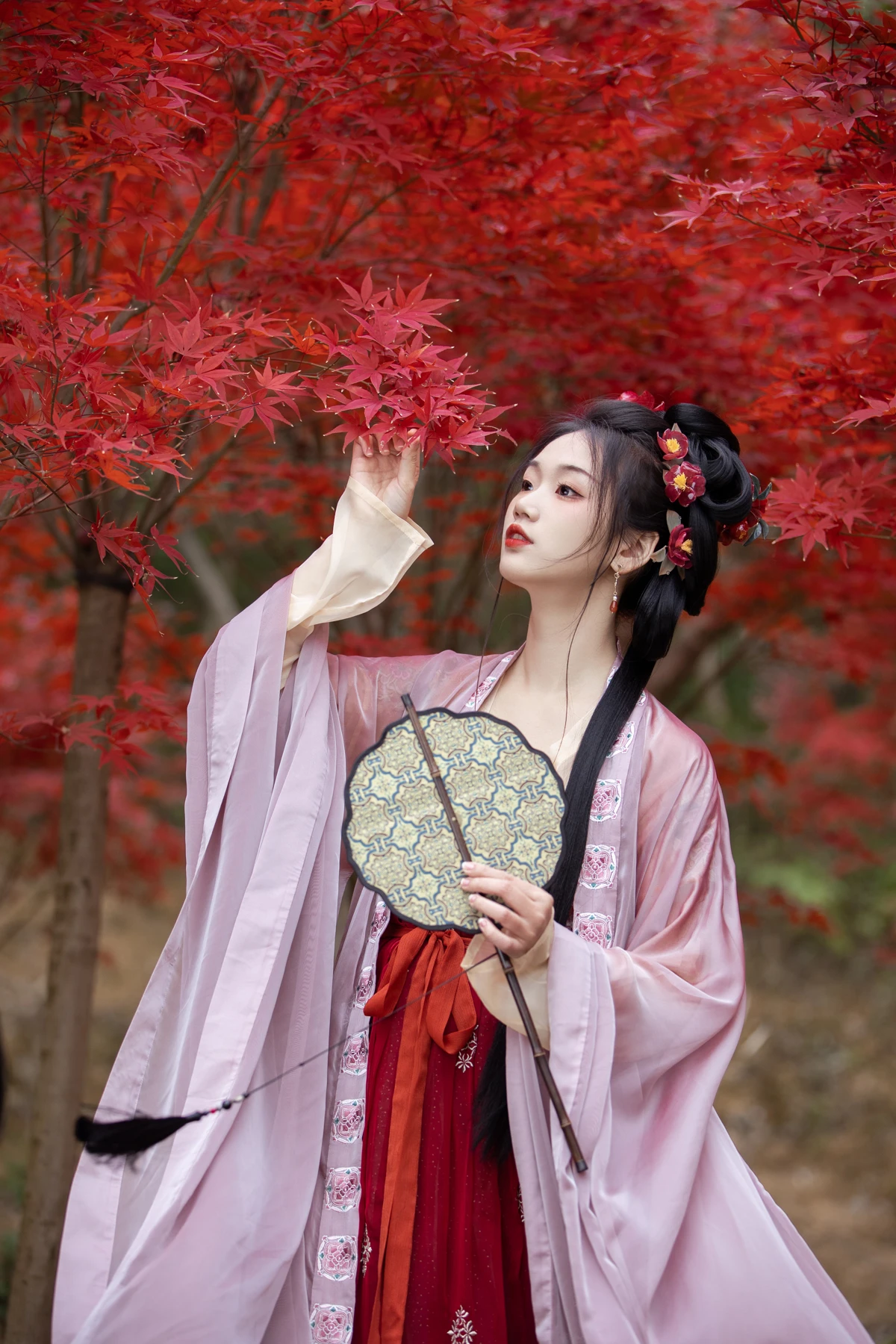 [YITUYU] 2023.02.07 Vol.2994 Evening Maple Song Wanjiang Pavilion#[34P]-4