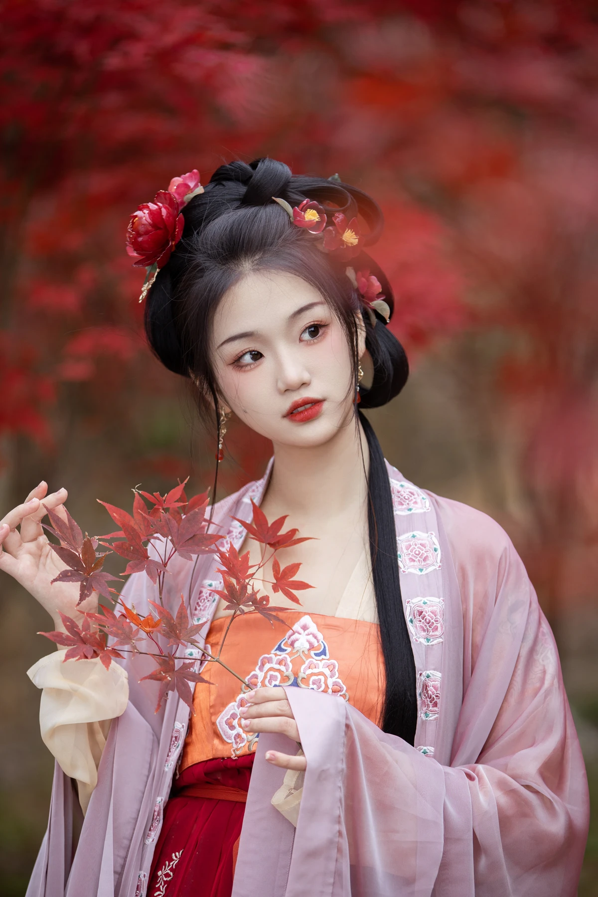 [YITUYU] 2023.02.07 Vol.2994 Evening Maple Song Wanjiang Pavilion#[34P]-7