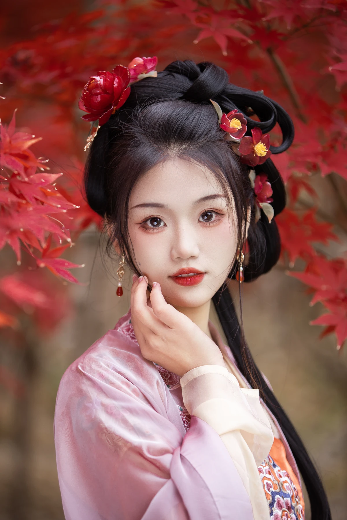 [YITUYU] 2023.02.07 Vol.2994 Evening Maple Song Wanjiang Pavilion#[34P]-2