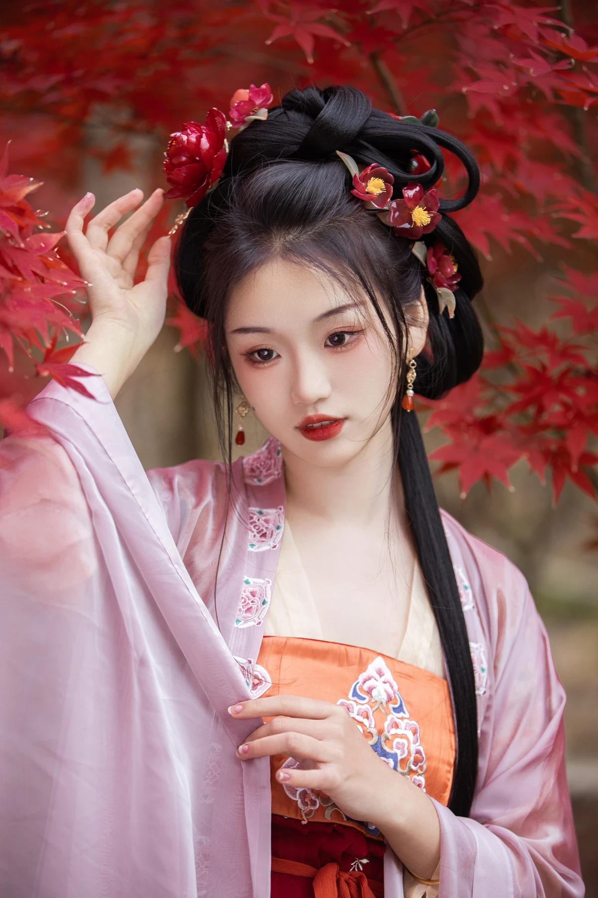 [YITUYU] 2023.02.07 Vol.2994 Evening Maple Song Wanjiang Pavilion#[34P]-3