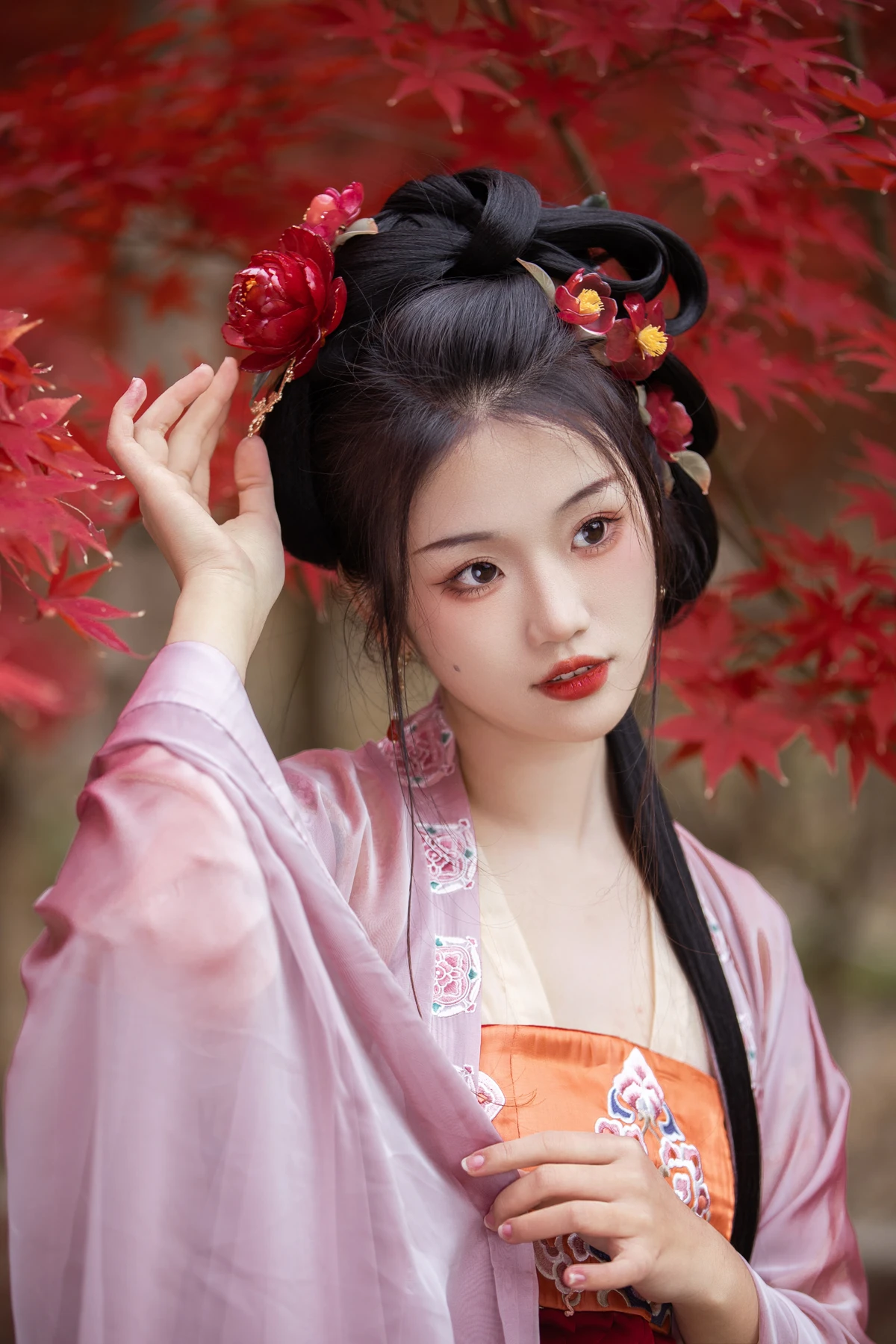 [YITUYU] 2023.02.07 Vol.2994 Evening Maple Song Wanjiang Pavilion#[34P]-4