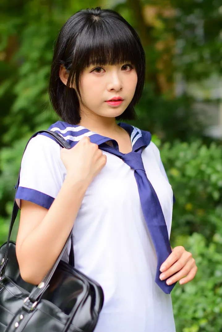 [Mzsock] NO.171 Hailin student uniform street photography#[73P]-1