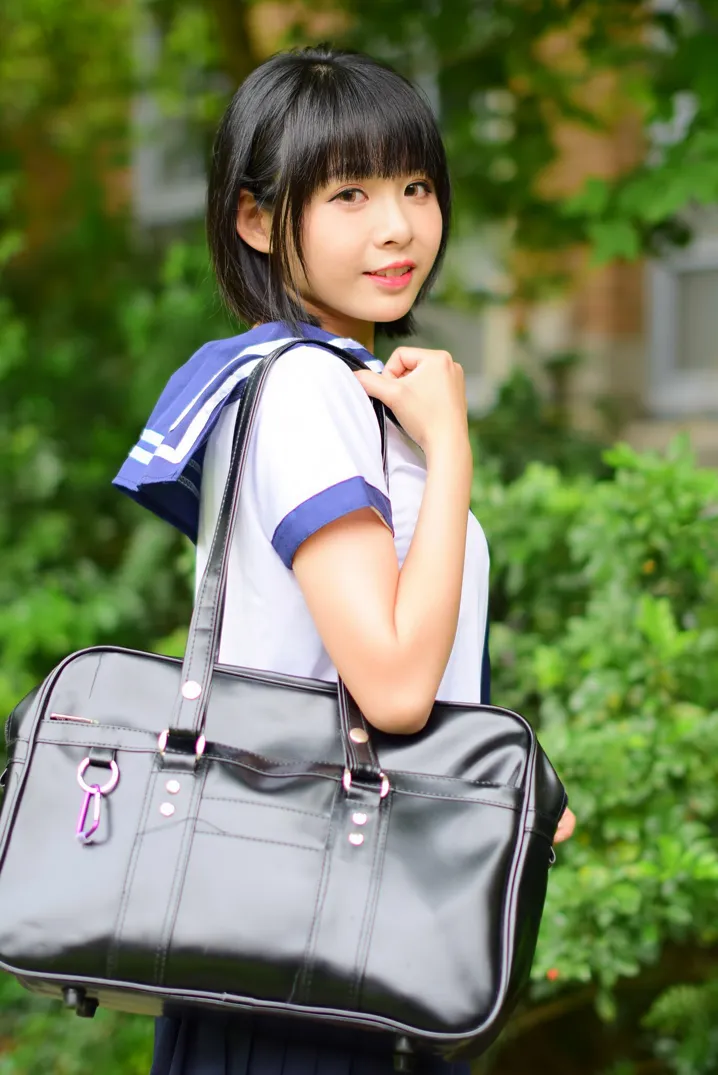[Mzsock] NO.171 Hailin student uniform street photography#[73P]-6