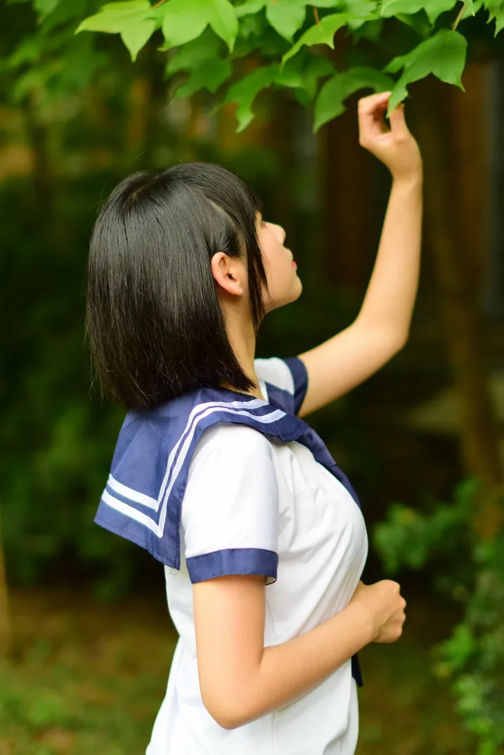 [Mzsock] NO.171 Hailin student uniform street photography#[73P]-2