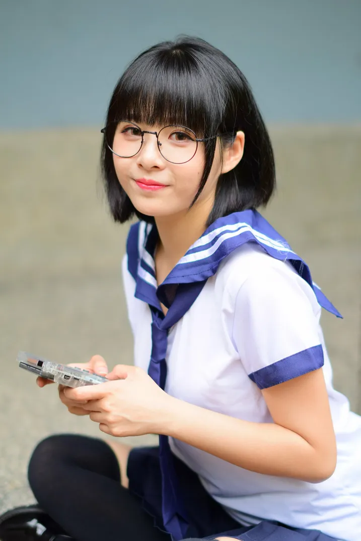 [Mzsock] NO.171 Hailin student uniform street photography#[73P]-2
