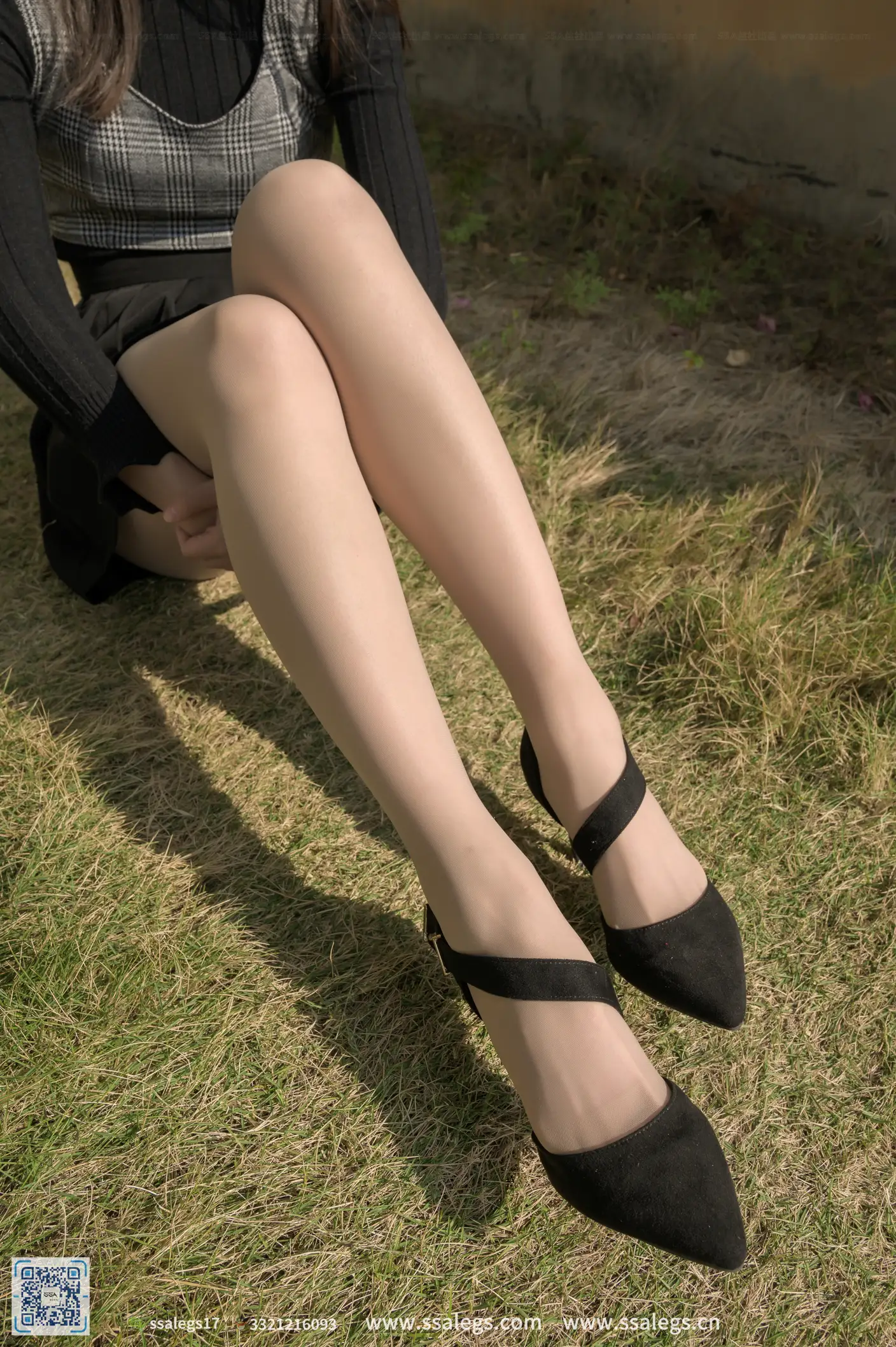 [Mzsock] NO.495 Junjun outdoor photo shoot (Part 1) silk club#[103P]-9