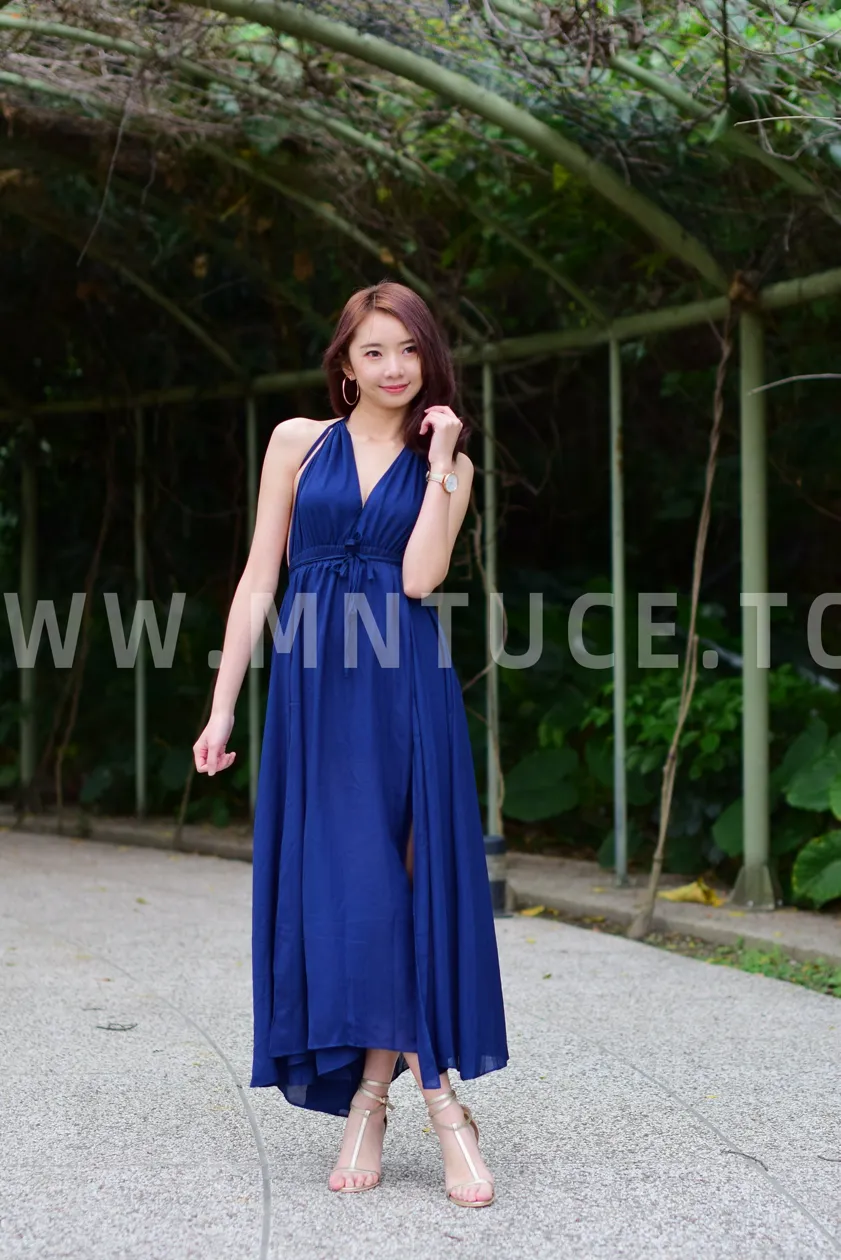 [Mzsock] NO.178 Youbao long skirt with high slits and beautiful legs street photography#[105P]-10