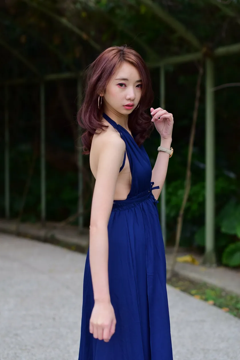 [Mzsock] NO.178 Youbao long skirt with high slits and beautiful legs street photography#[105P]-6