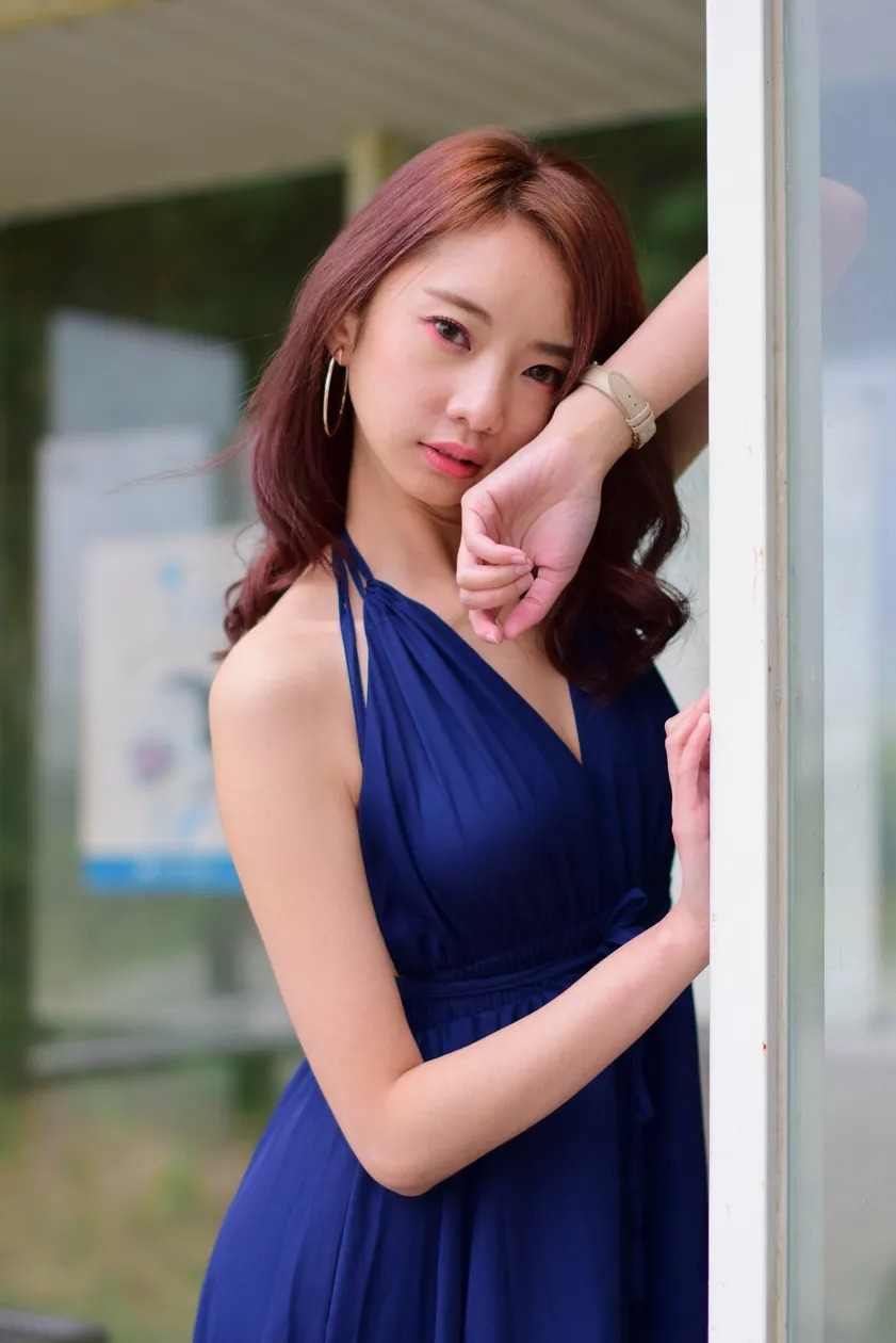 [Mzsock] NO.178 Youbao long skirt with high slits and beautiful legs street photography#[105P]-9