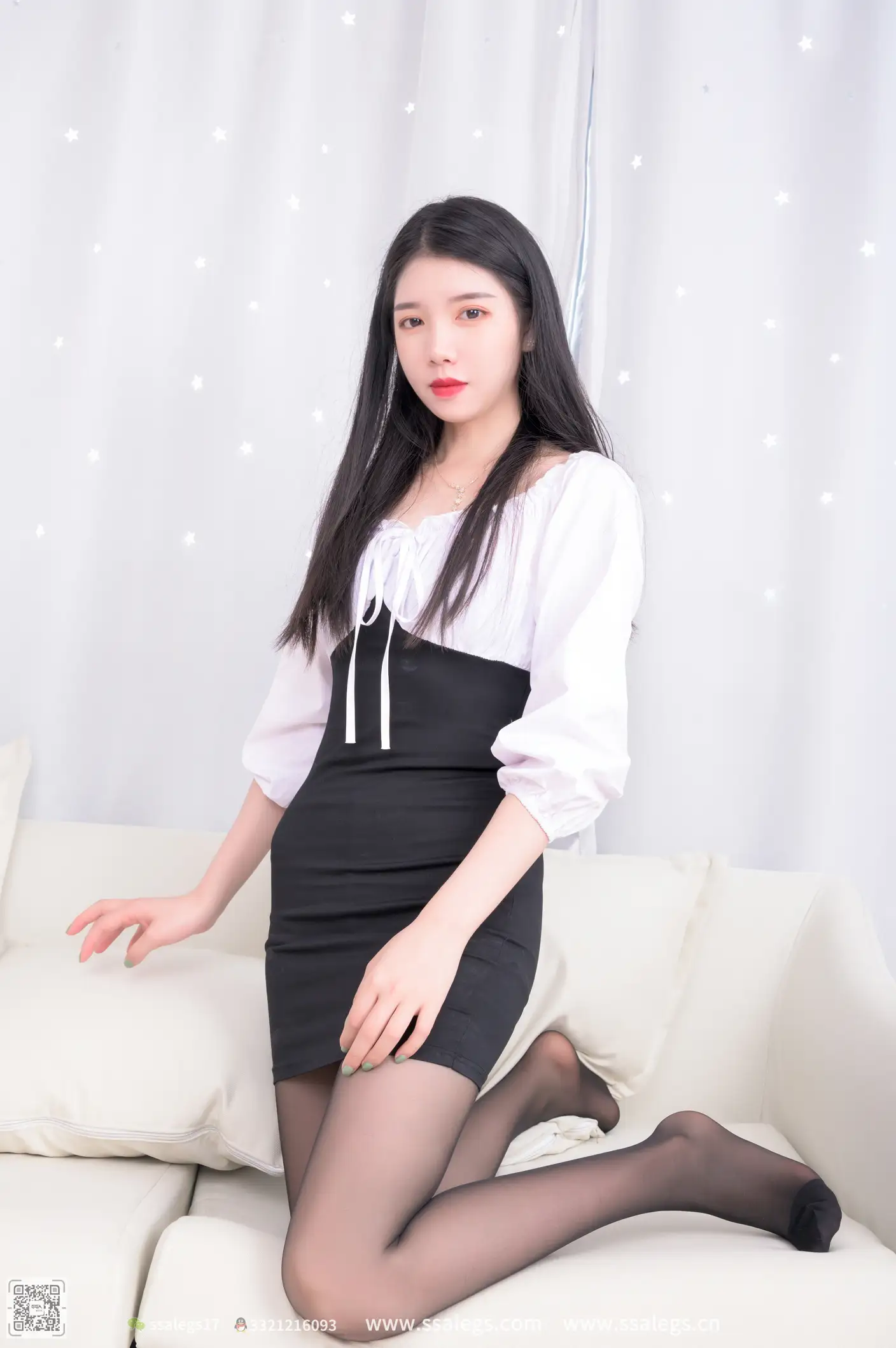 [Mzsock] NO.517 Qiuqiu black stockings photo (Part 2) silk club#[122P]-9