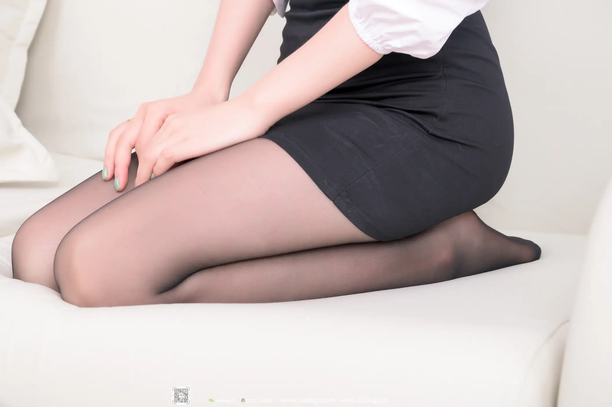[Mzsock] NO.517 Qiuqiu black stockings photo (Part 2) silk club#[122P]-9