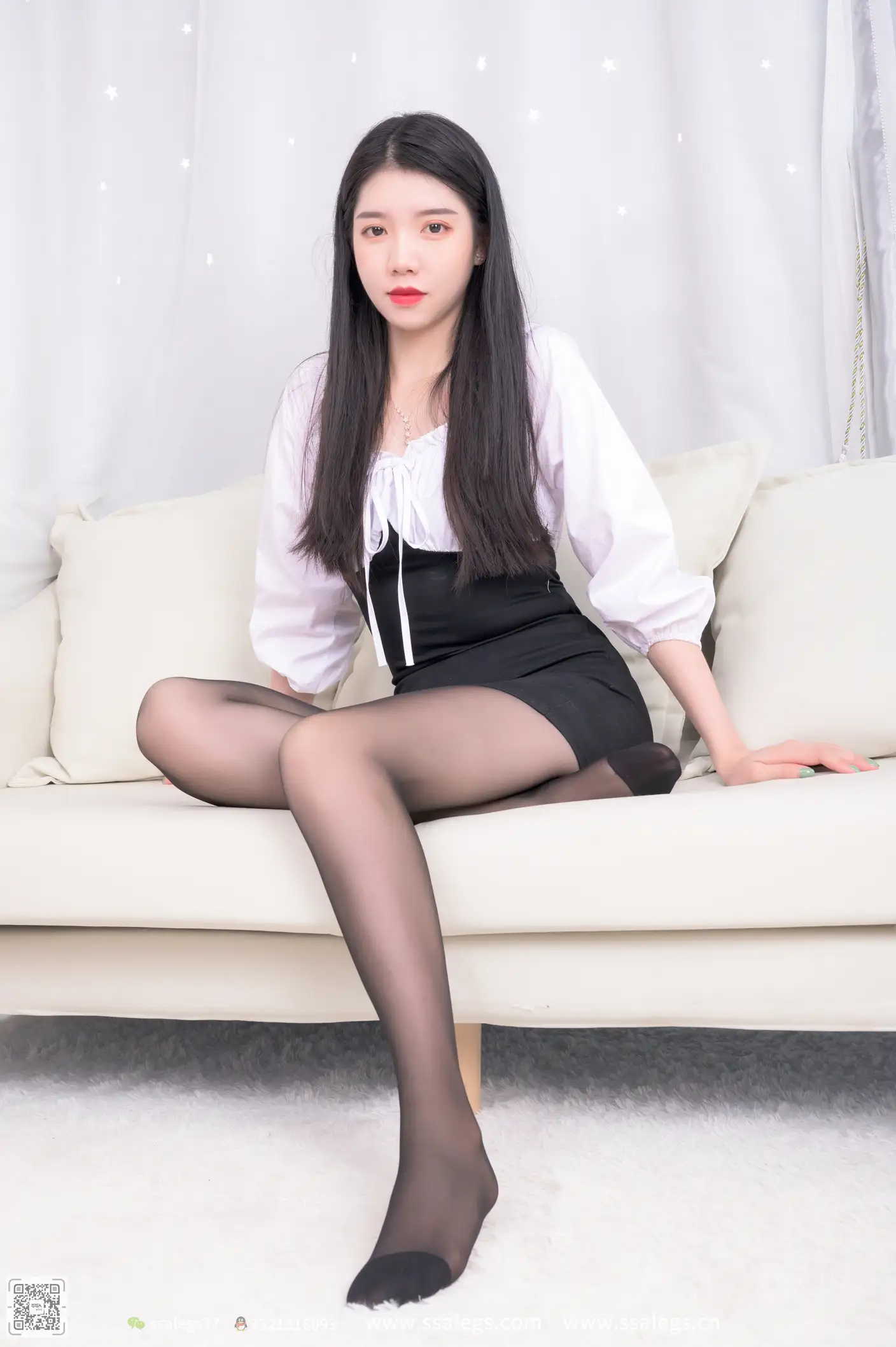[Mzsock] NO.517 Qiuqiu black stockings photo (Part 2) silk club#[122P]-7