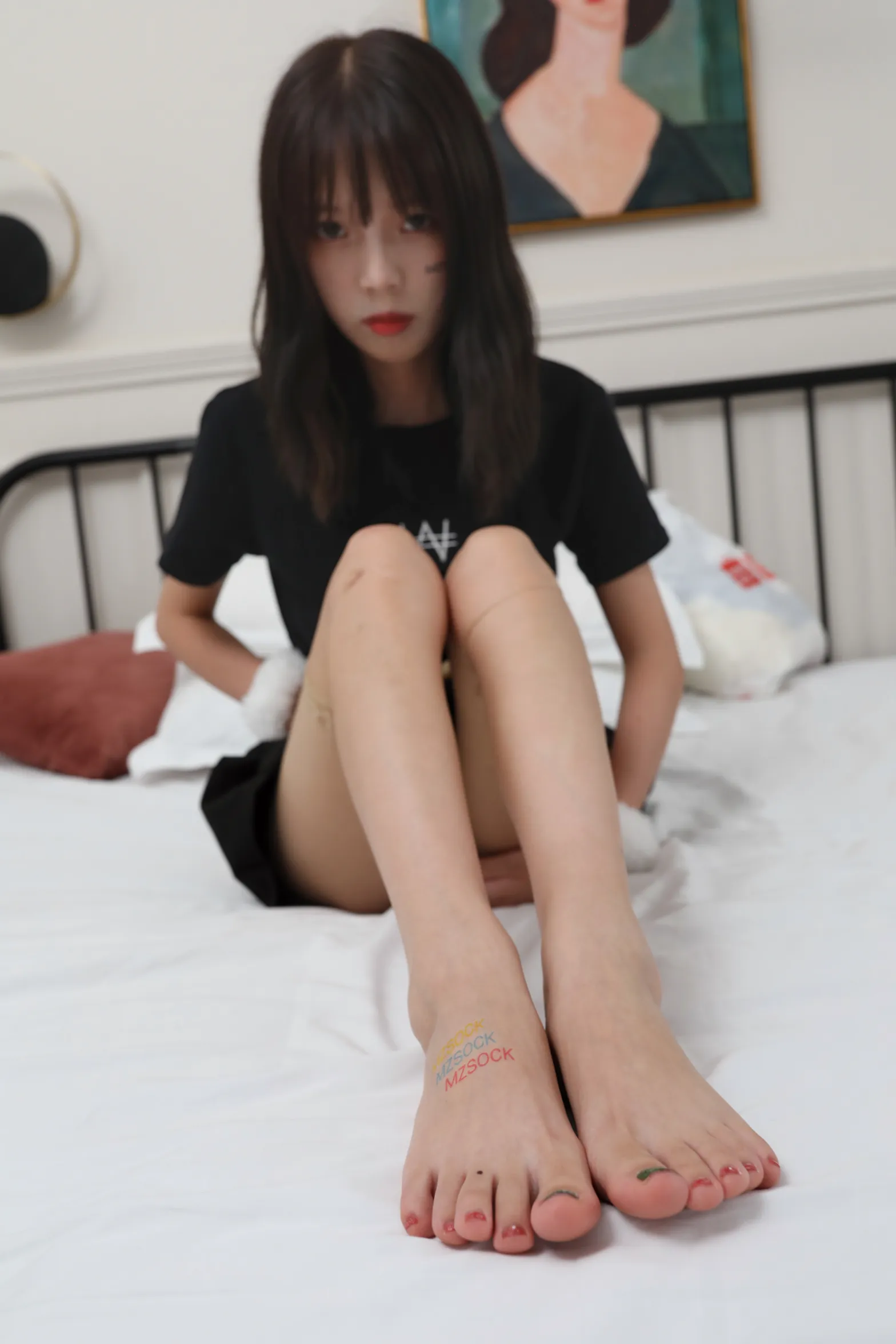 [Mzsock] Love beautiful feet NO.260 Mulberry#[95P]-3
