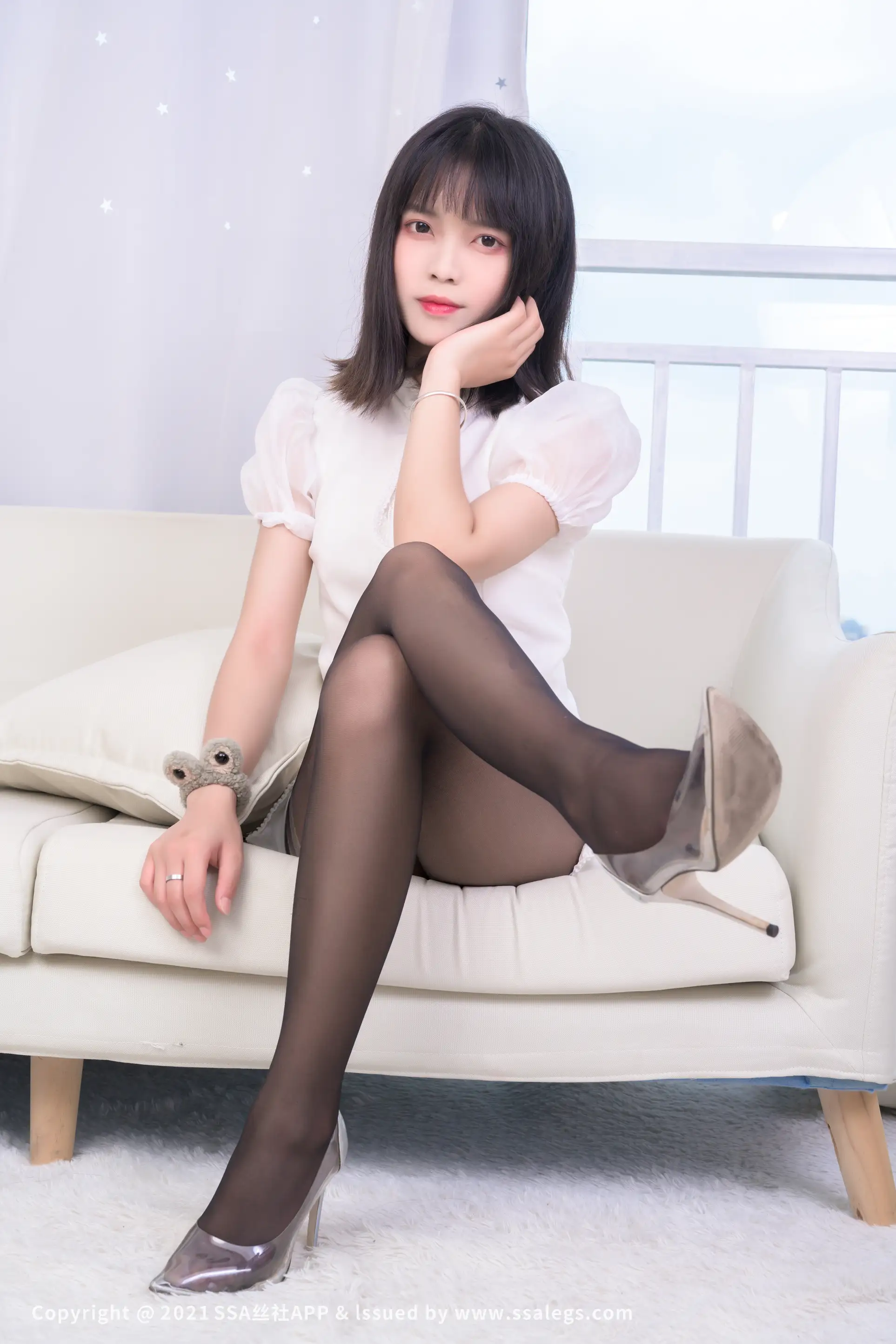 [Mzsock] NO.664 Leg model Dandan’s black stockings and beautiful feet (Part 1) silk club#[118P]-6