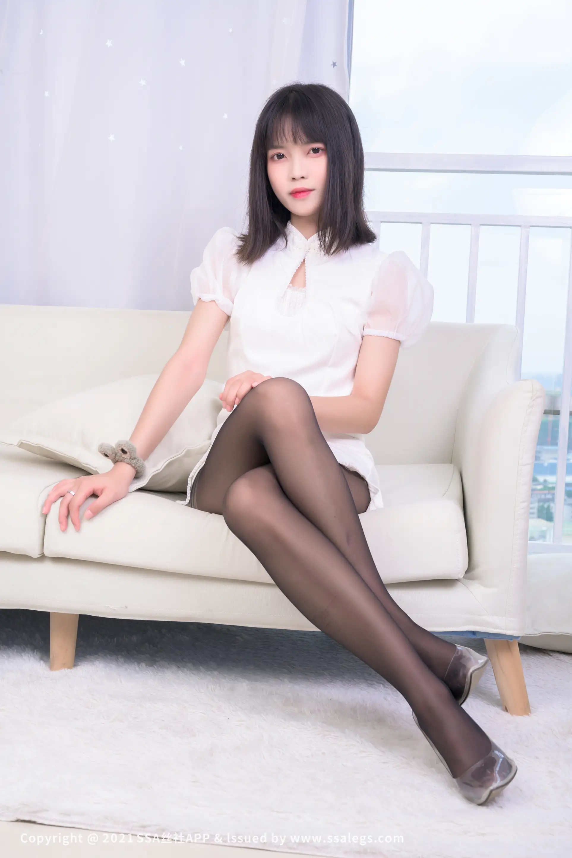 [Mzsock] NO.664 Leg model Dandan’s black stockings and beautiful feet (Part 1) silk club#[118P]-8
