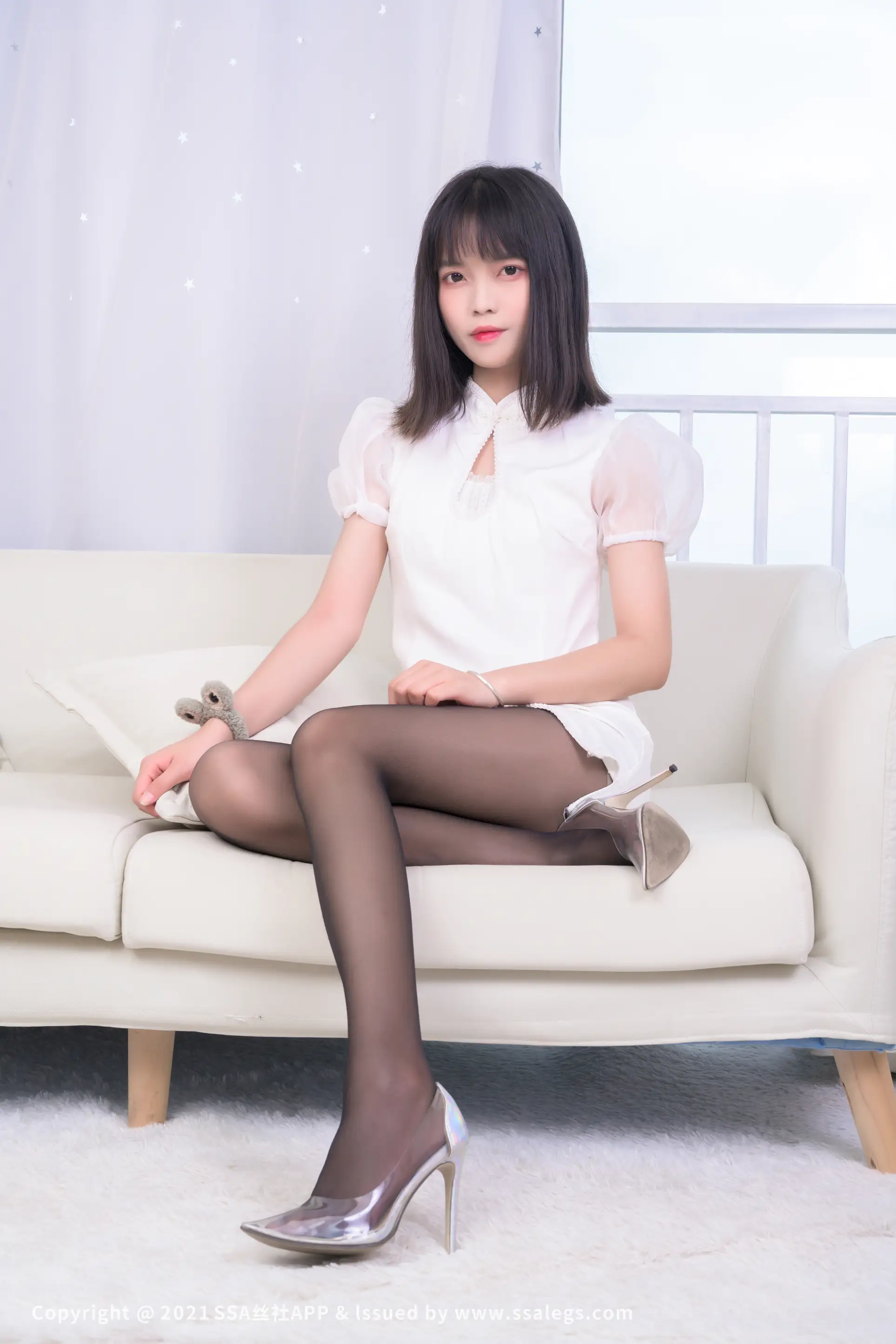 [Mzsock] NO.664 Leg model Dandan’s black stockings and beautiful feet (Part 1) silk club#[118P]-10