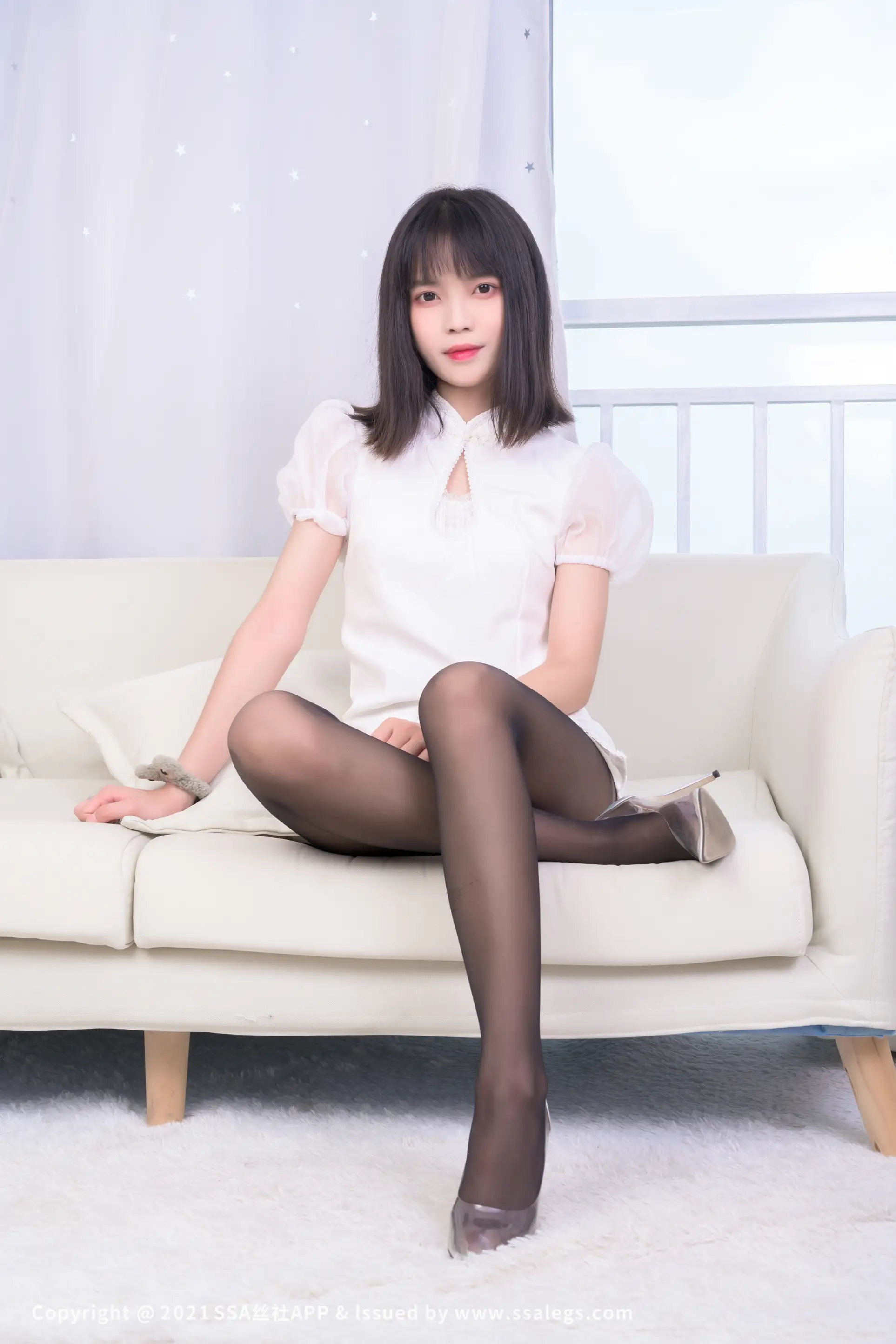 [Mzsock] NO.664 Leg model Dandan’s black stockings and beautiful feet (Part 1) silk club#[118P]-2
