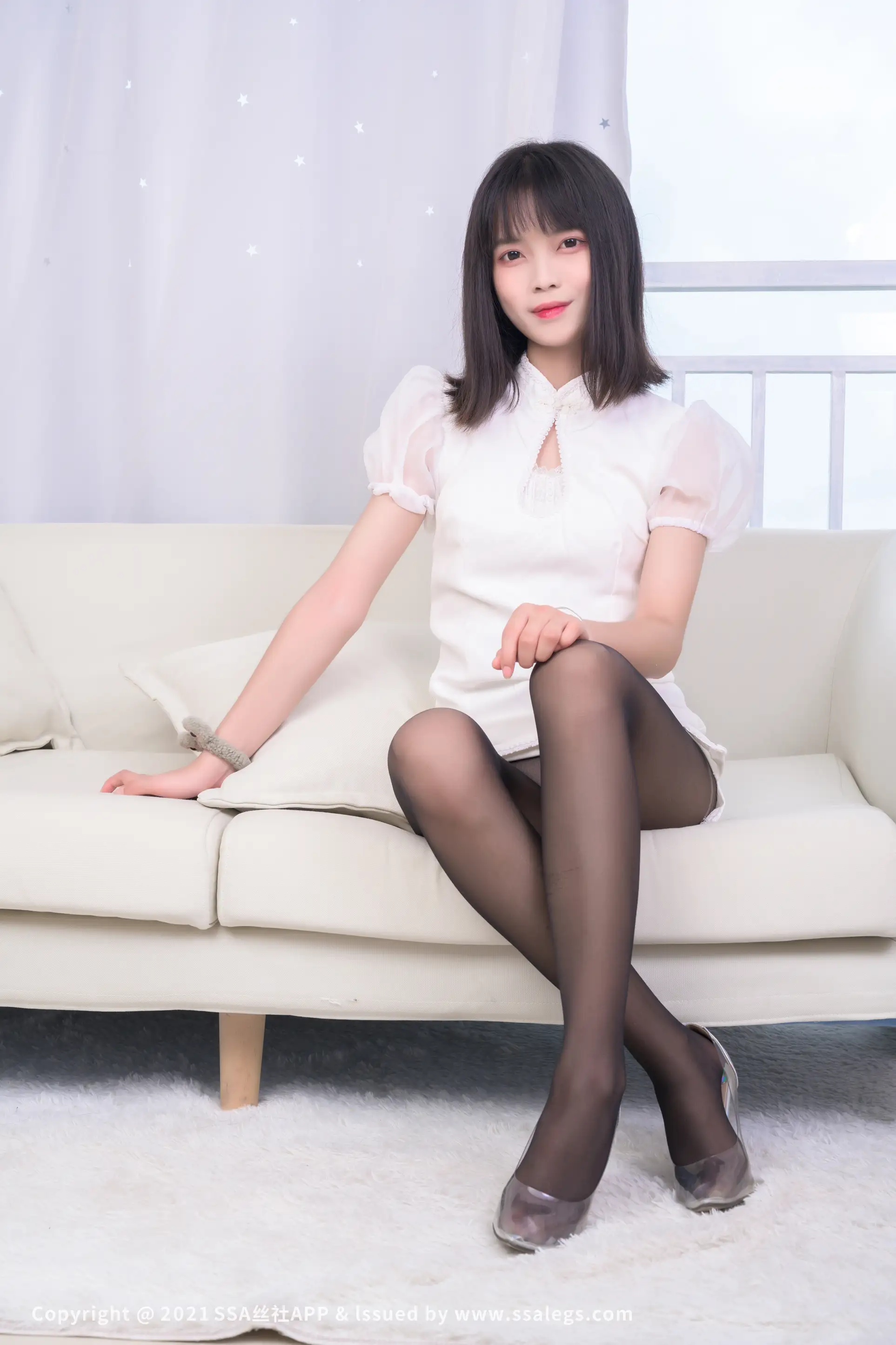 [Mzsock] NO.664 Leg model Dandan’s black stockings and beautiful feet (Part 1) silk club#[118P]-5
