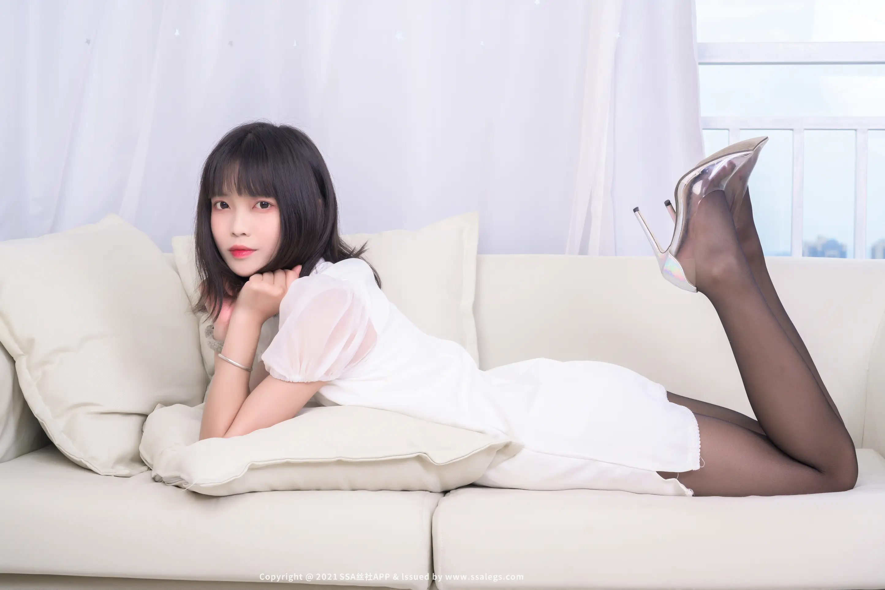 [Mzsock] NO.664 Leg model Dandan’s black stockings and beautiful feet (Part 1) silk club#[118P]-3