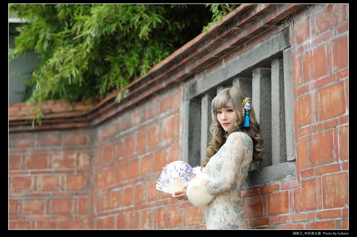 [Mzsock] NO.069 Xue Kaiyun, Lin Antai’s ancient house, high heels and beautiful legs, outdoor shot street photography#[76P]-4